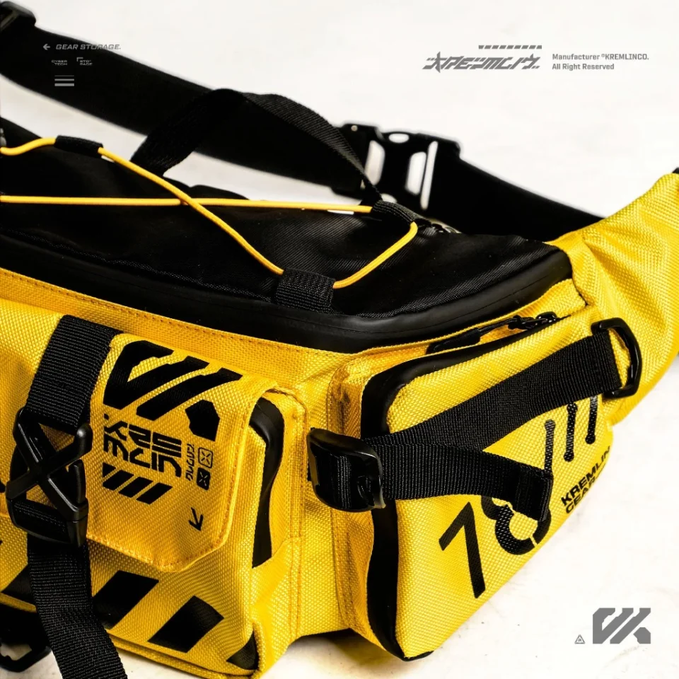 KREMLIN Waistbag Double Strap Sling Bag - CYRAX YELLOW image 2