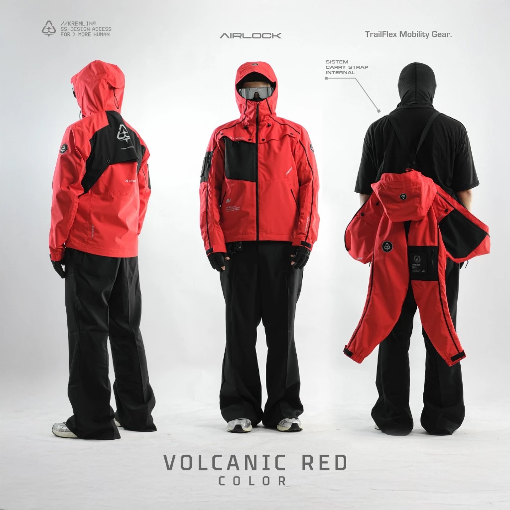 KREMLIN Jacket Modular Windbreaker Gorpcore - 4 Colors - AIRLOCK image 2