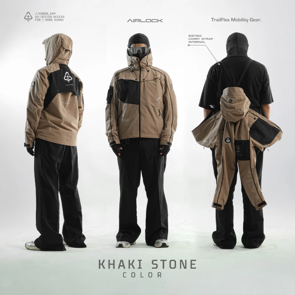KREMLIN Jacket Modular Windbreaker Gorpcore - 4 Colors - AIRLOCK image 3