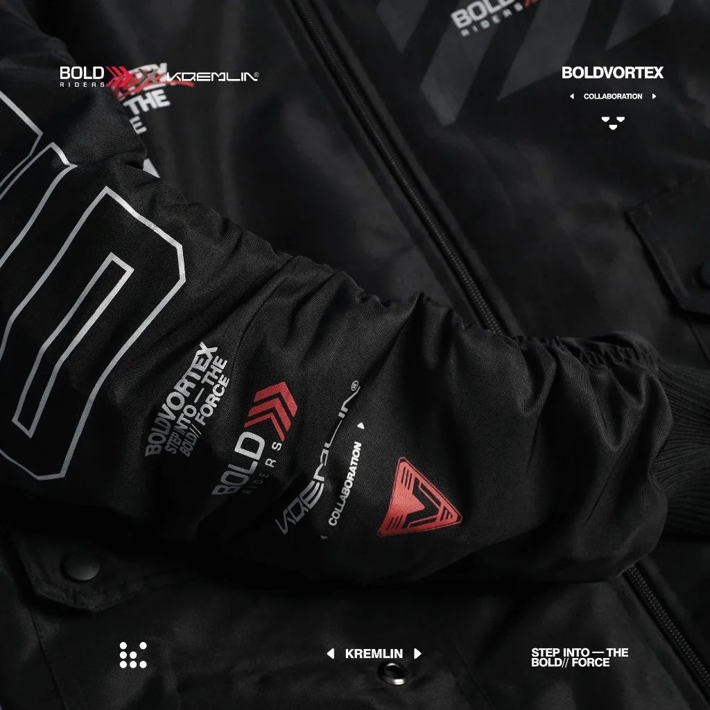 Kremlin X Bold Riders - Bold Vortex Bomber Jacket image 4