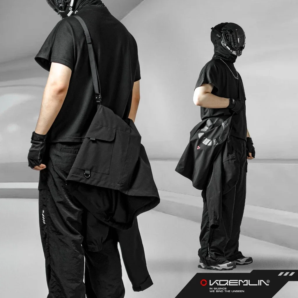 Kremlin Trance - Jacket Techwear Windbreaker Black image 6