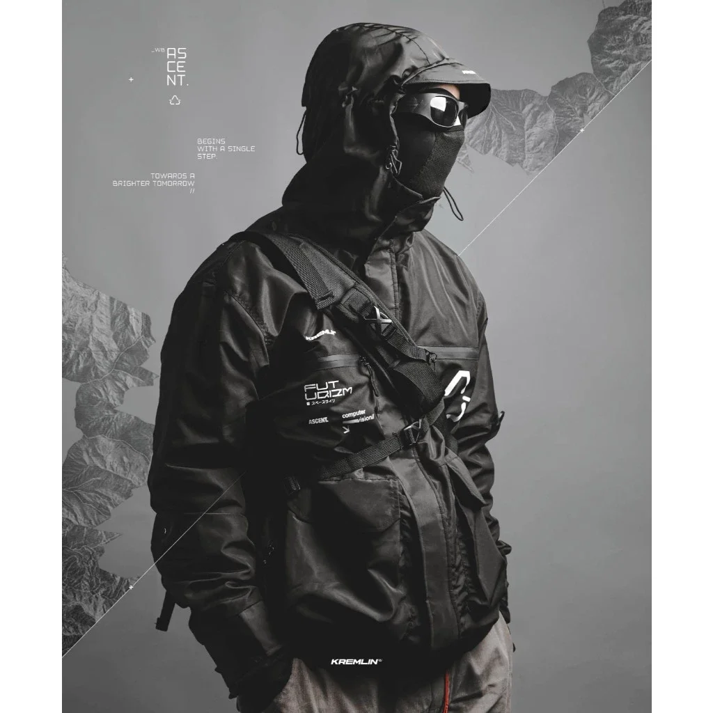 Kremlin Ascent - Jacket Windbreaker Outerwear image 5