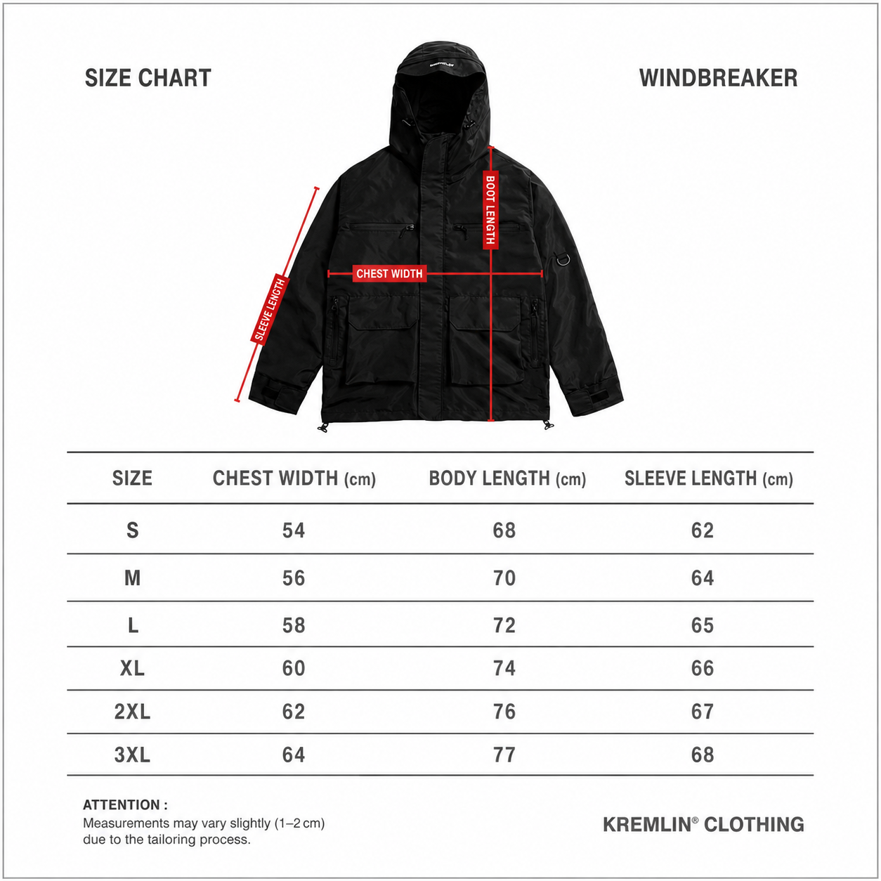 Kremlin Ascent - Jacket Windbreaker Outerwear image 9