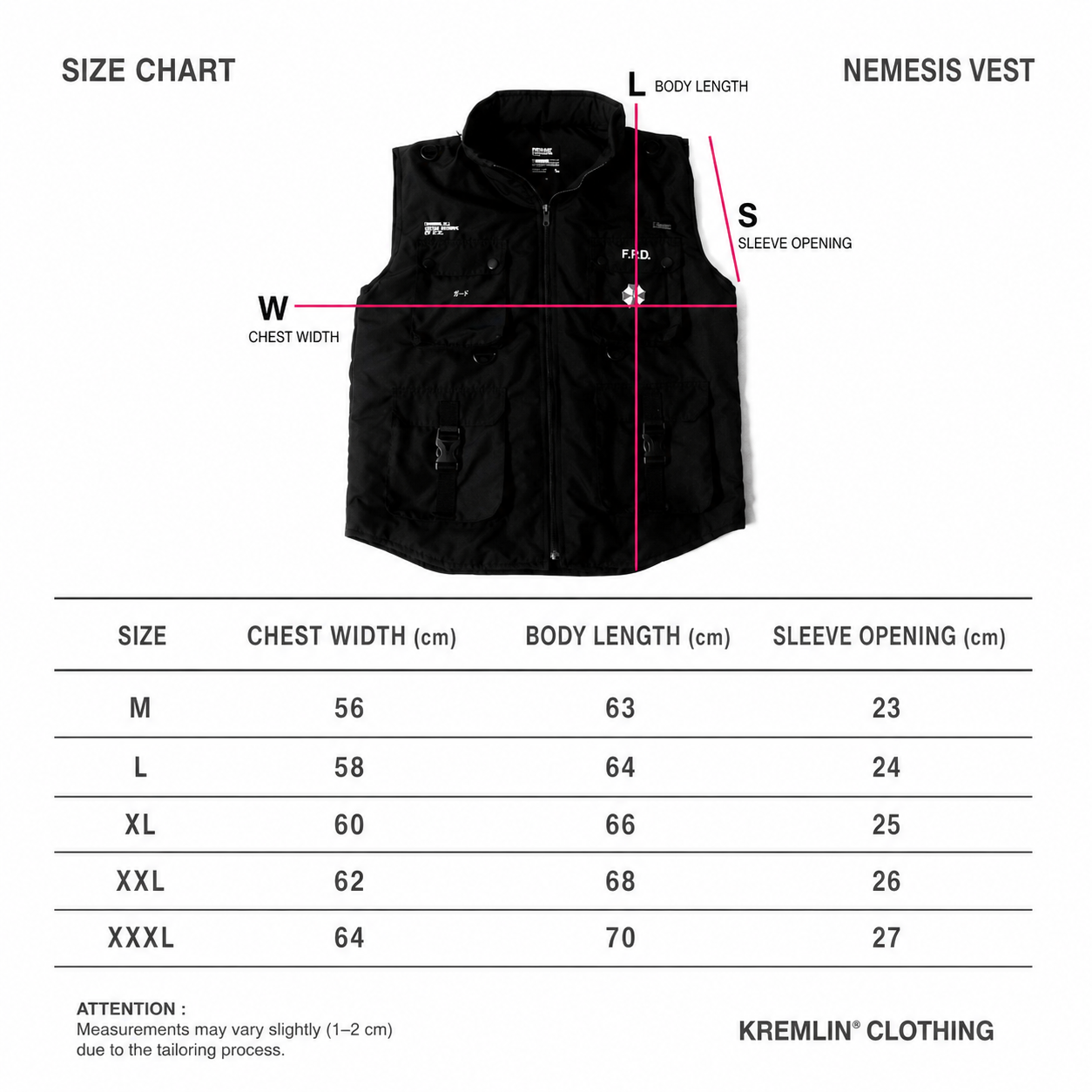 Kremlin Nemesis - Vest Tactical Black image 5