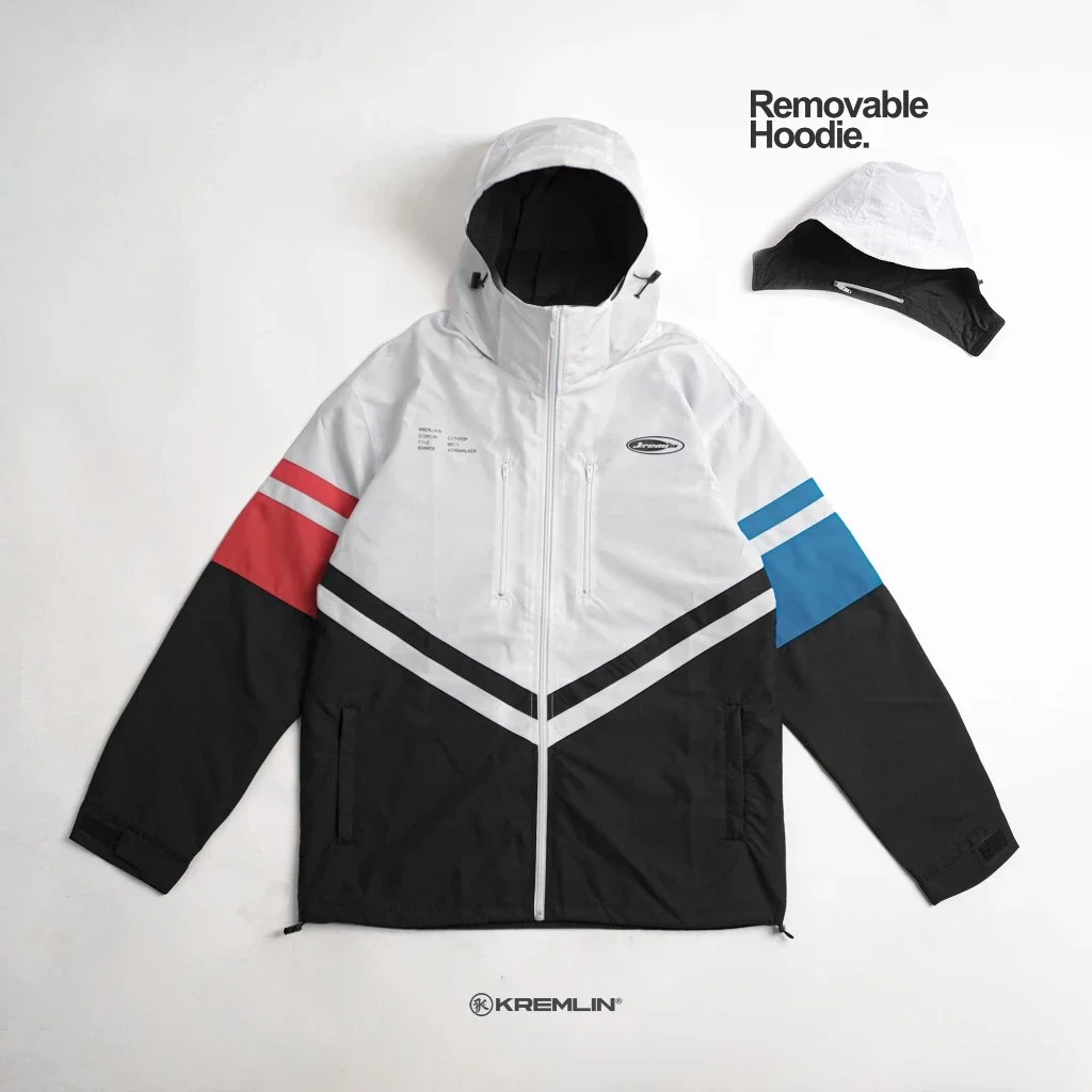 Kremlin Skyrush - Windbreaker Track Jacket Multifunctional Outerwear image 3