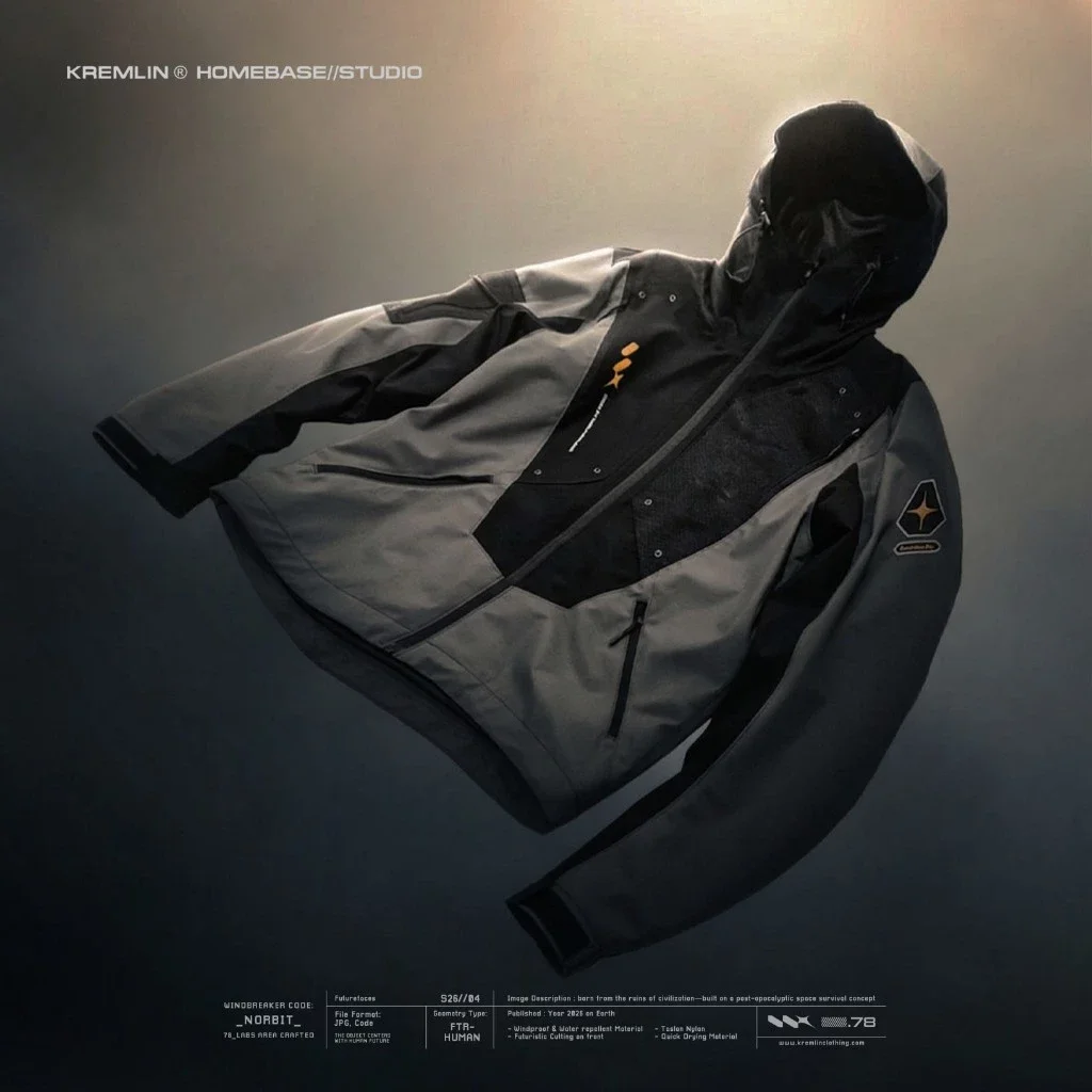 Kremlin Norbit - Jacket Modular Windbreaker Biker Rider image 2