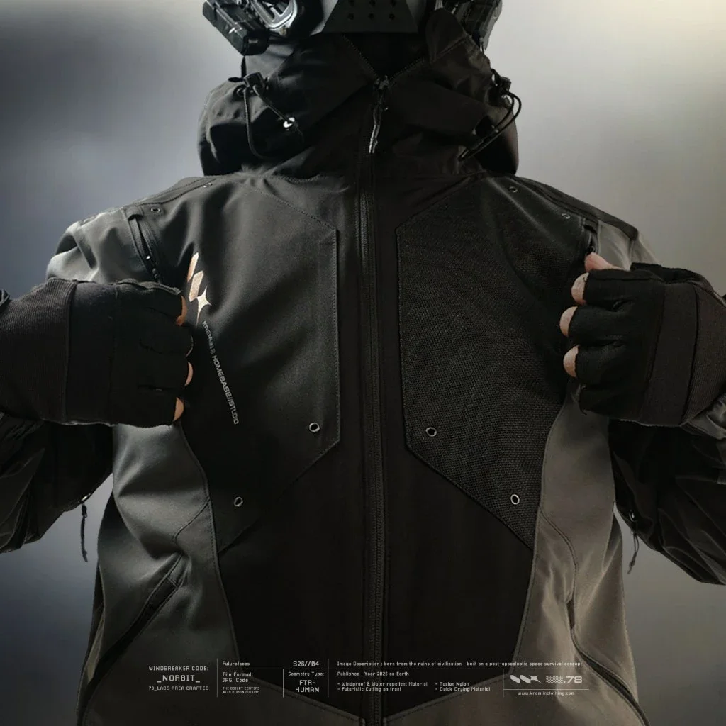 Kremlin Norbit - Jacket Modular Windbreaker Biker Rider image 3