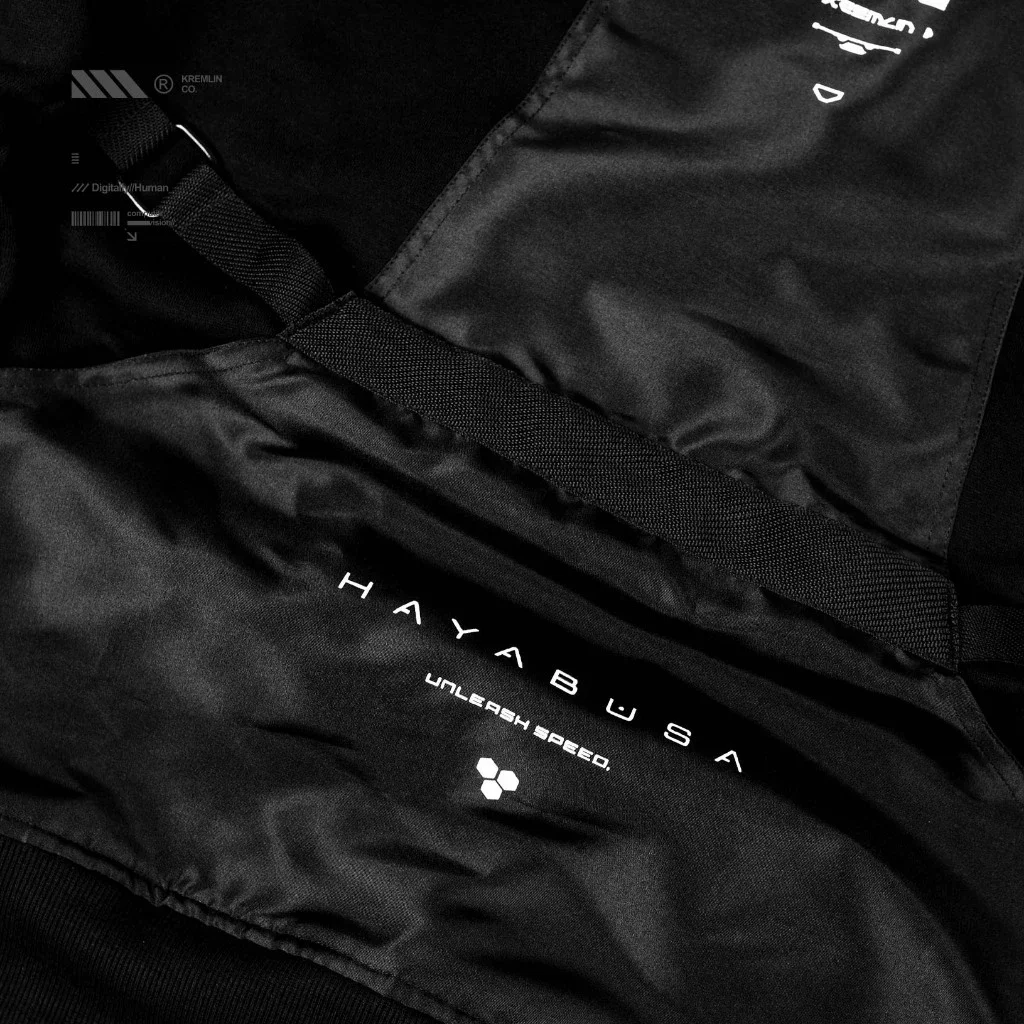 Kremlin Hayabusa - Cyber techwear Pullover Hoodie image 4