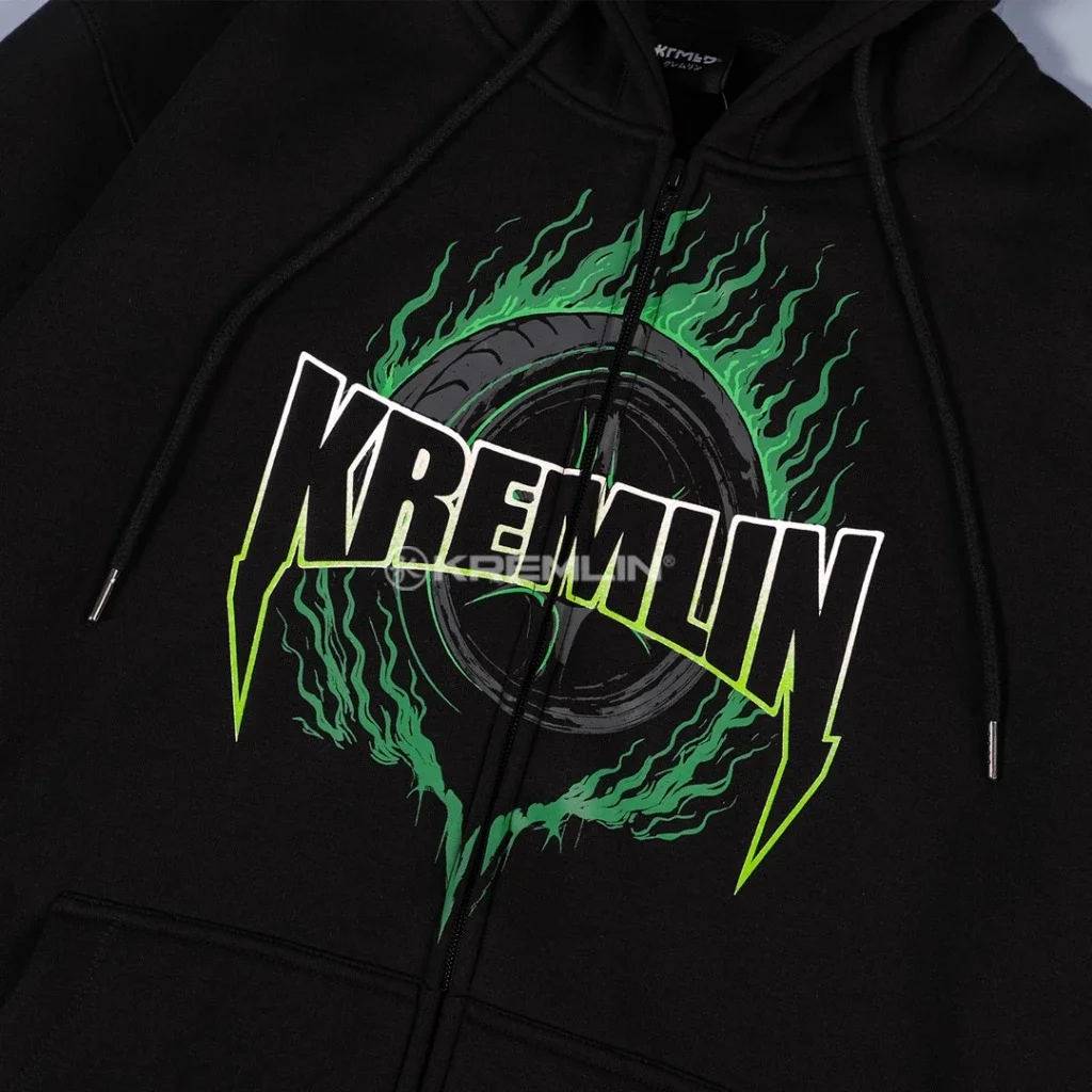 Kremlin Pumpkin - Zipper Hoodie Halloween Racing image 5