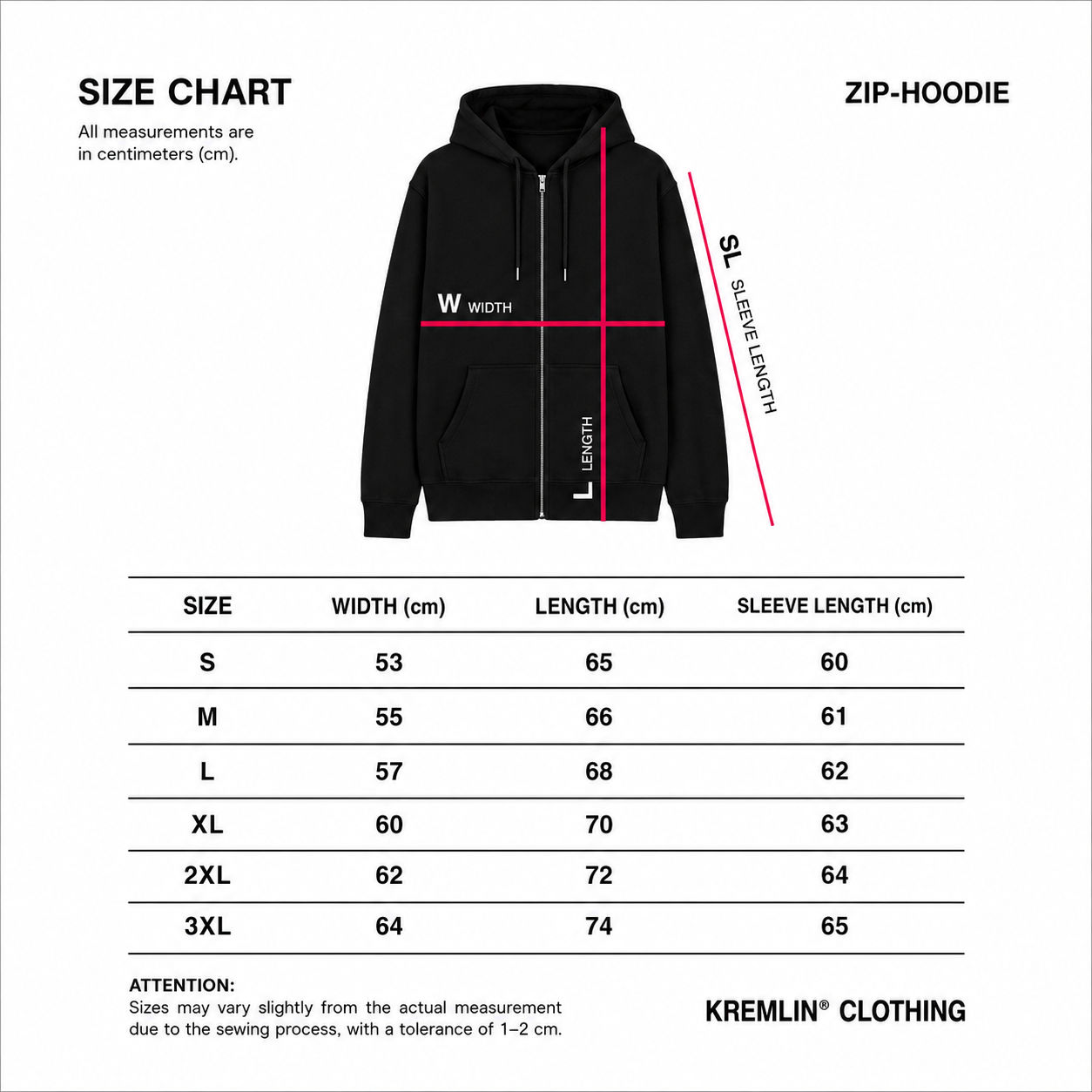 Kremlin Pumpkin - Zipper Hoodie Halloween Racing image 7