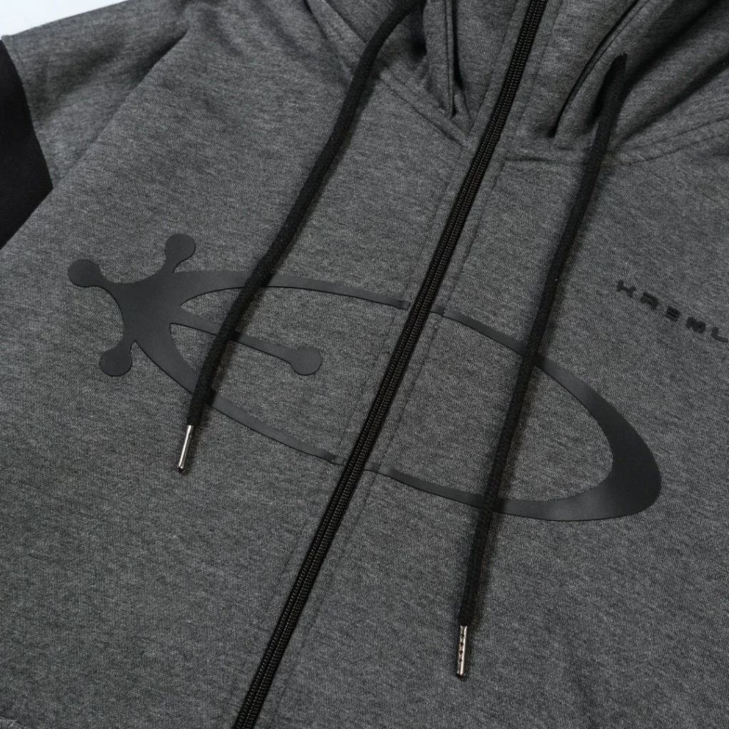 Kremlin - Eclipse Balaclava Zipper Hoodie Darkpoetic Series | Misty Gray image 4