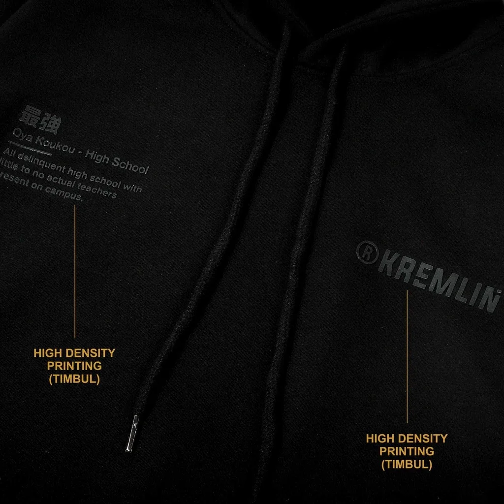 Kremlin Oya Gakusei - Pullover Hoodie Black Hd image 3