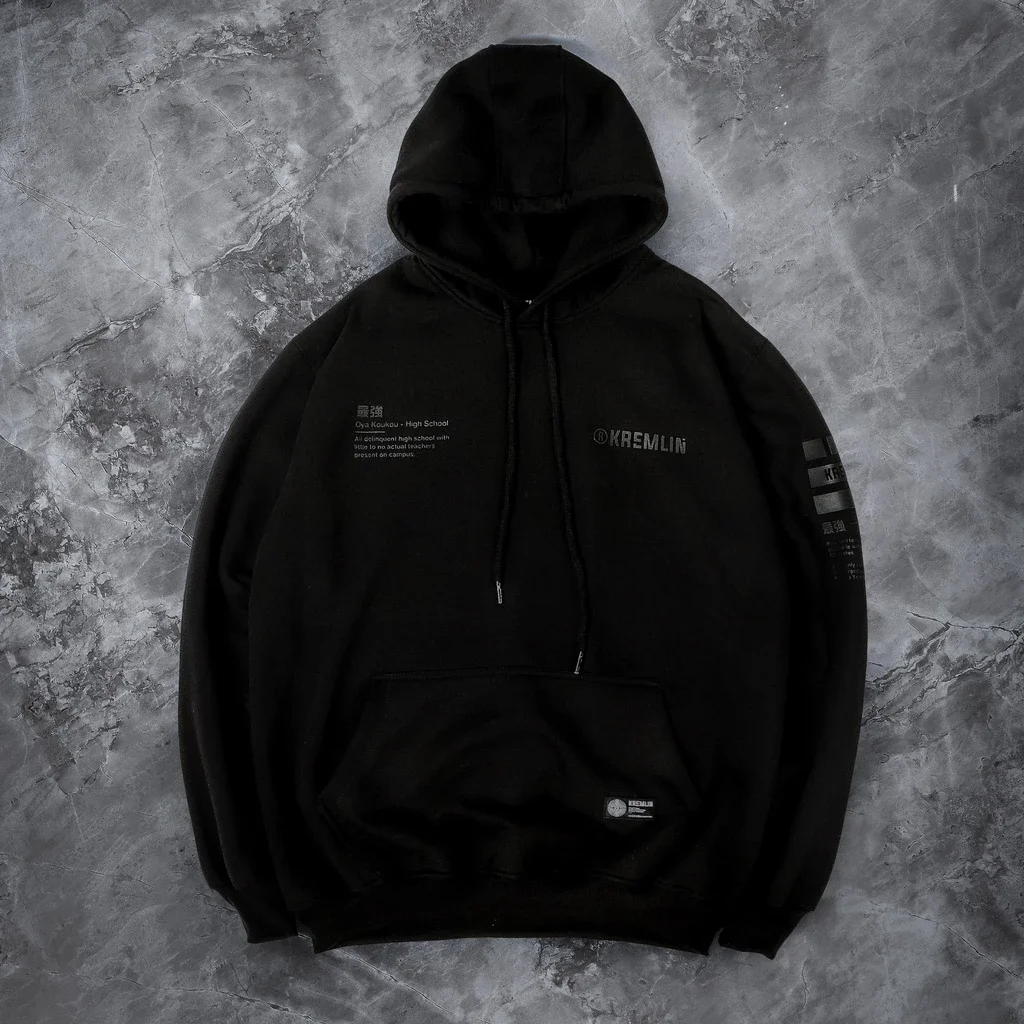 Kremlin Oya Gakusei - Pullover Hoodie Black Hd image 2