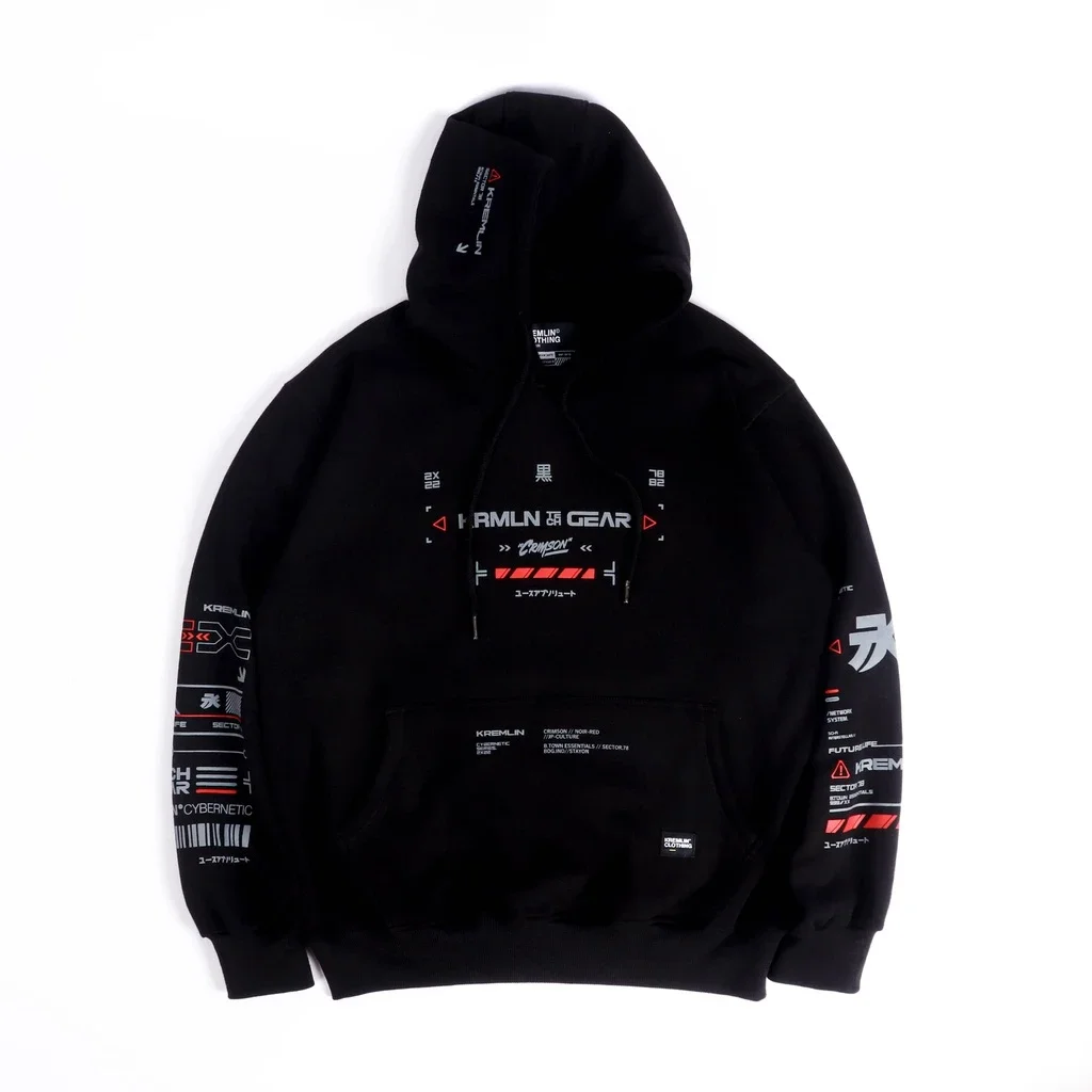 Kremlin Crimson - Cybernetic Pullover Hoodie image 2