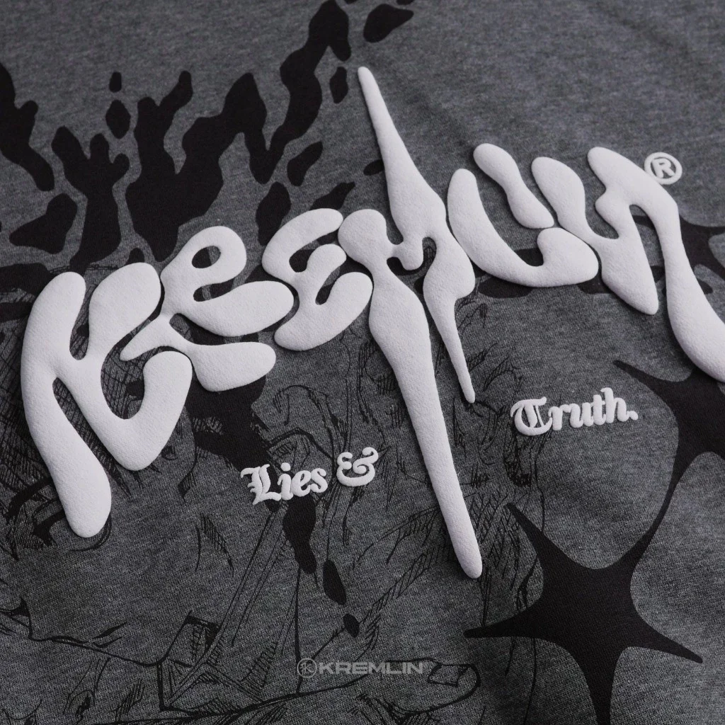 Kremlin Mirage - Pullover Hoodie Typo Graphic Hd Puff image 3