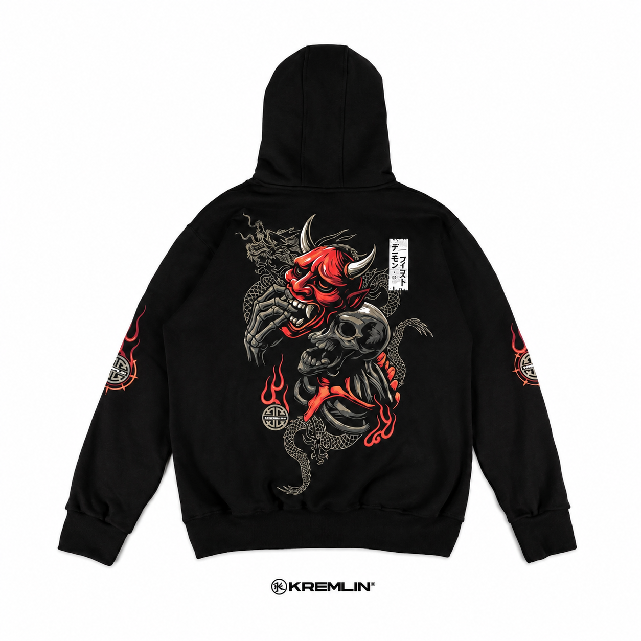 Kremlin Grimask - Pullover Hoodie Mythology Revival Black