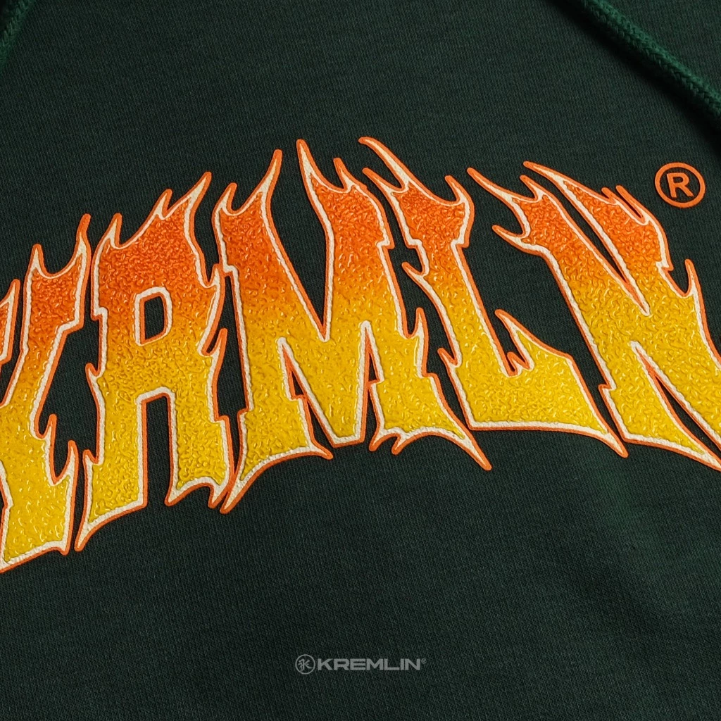 KREMLIN Gekido - Pullover Hoodie Typo Graphic HD Caviar image 3