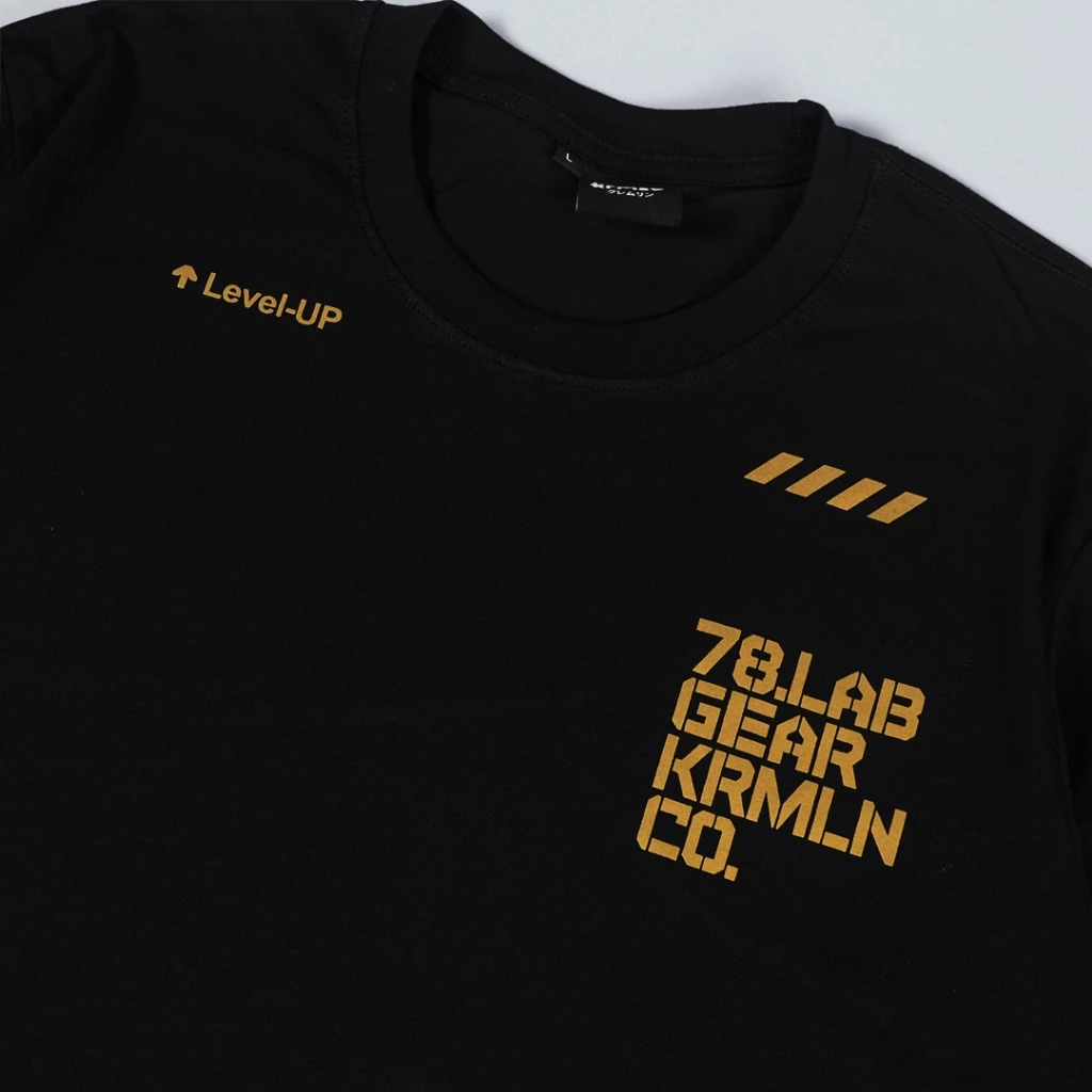 Kremlin District - Regular Graphic Industrial Black T-shirt image 3