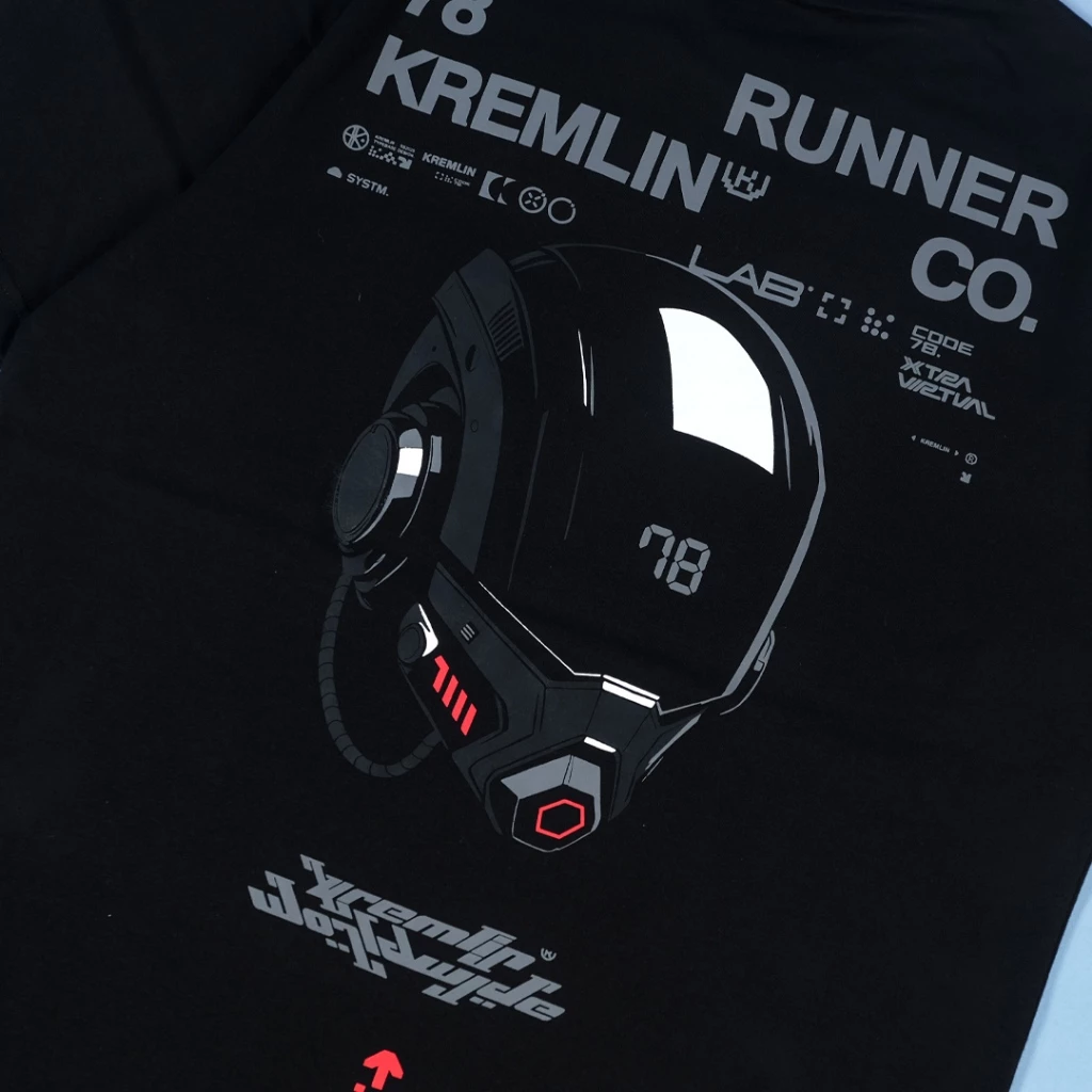 Kremlin Netrun - T-shirt Regular Graphic Shirt Cyber black image 3
