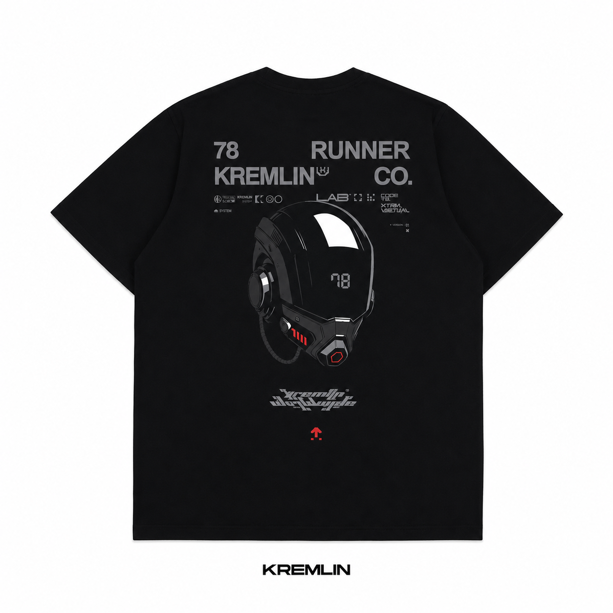 Kremlin Netrun - T-shirt Regular Graphic Shirt Cyber black image 2