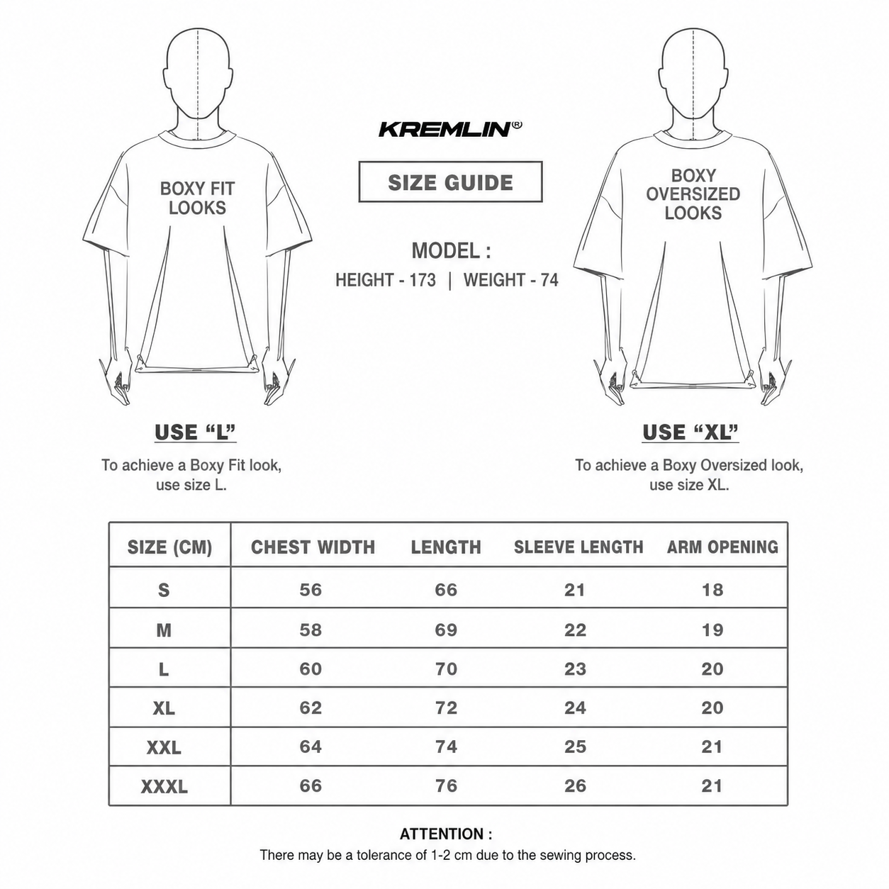 Kremlin Level Up - T-shirt Boxy Os Fit Glow In The Dark Black image 5