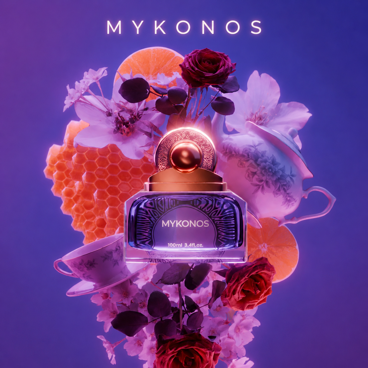 Mykonos - Tea Poetry Extrait de Parfum 100ml