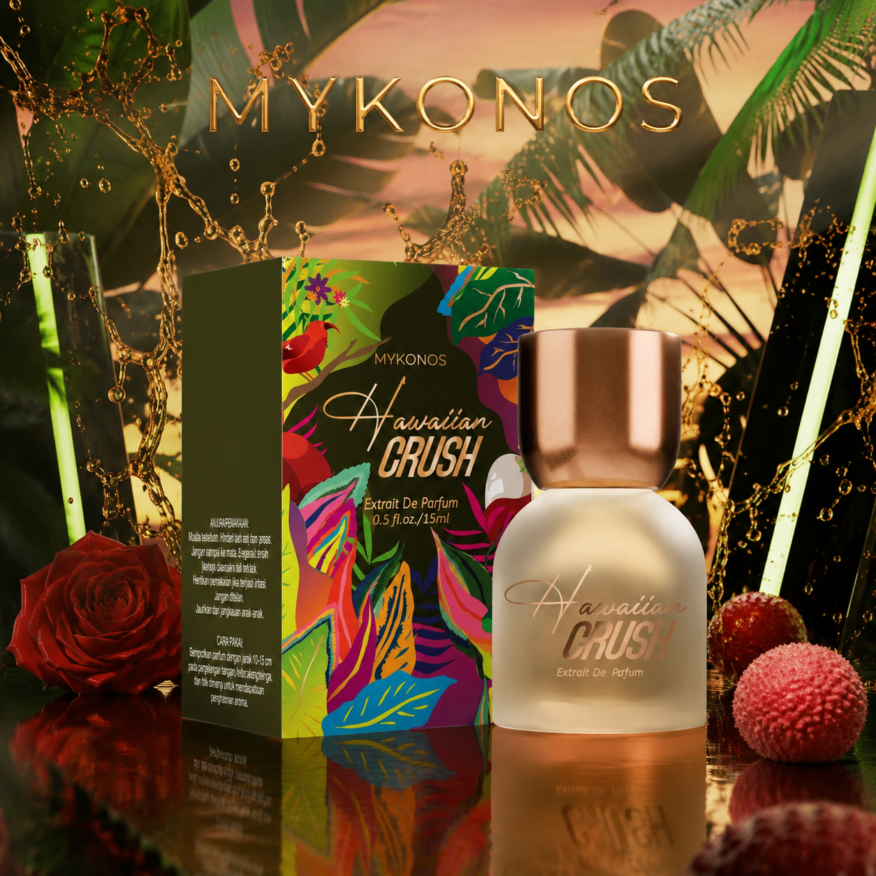 Mykonos - Hawaiian Crush Extrait de Parfum 15ml & 50ml image 2