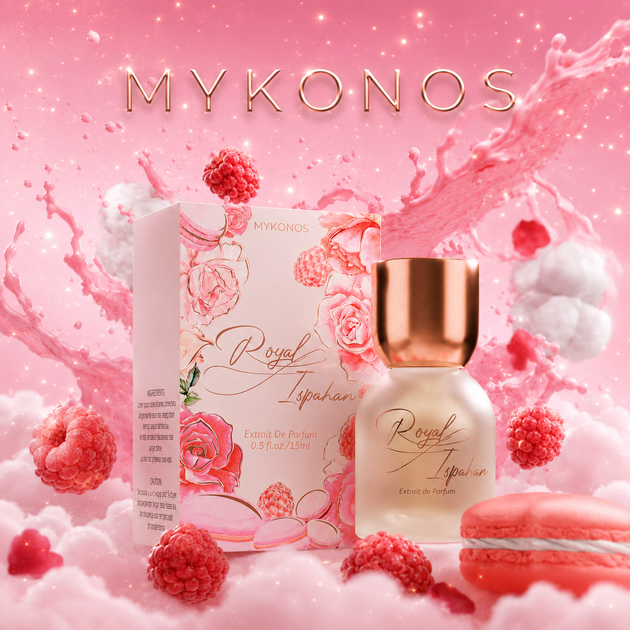 Mykonos - Royal Ispahan Extrait de Parfum 15ml (Travel Size)