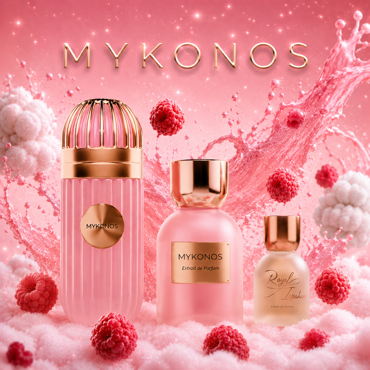 Mykonos - Royal Ispahan Extrait de Parfum 15ml, 50ml, & 100ml
