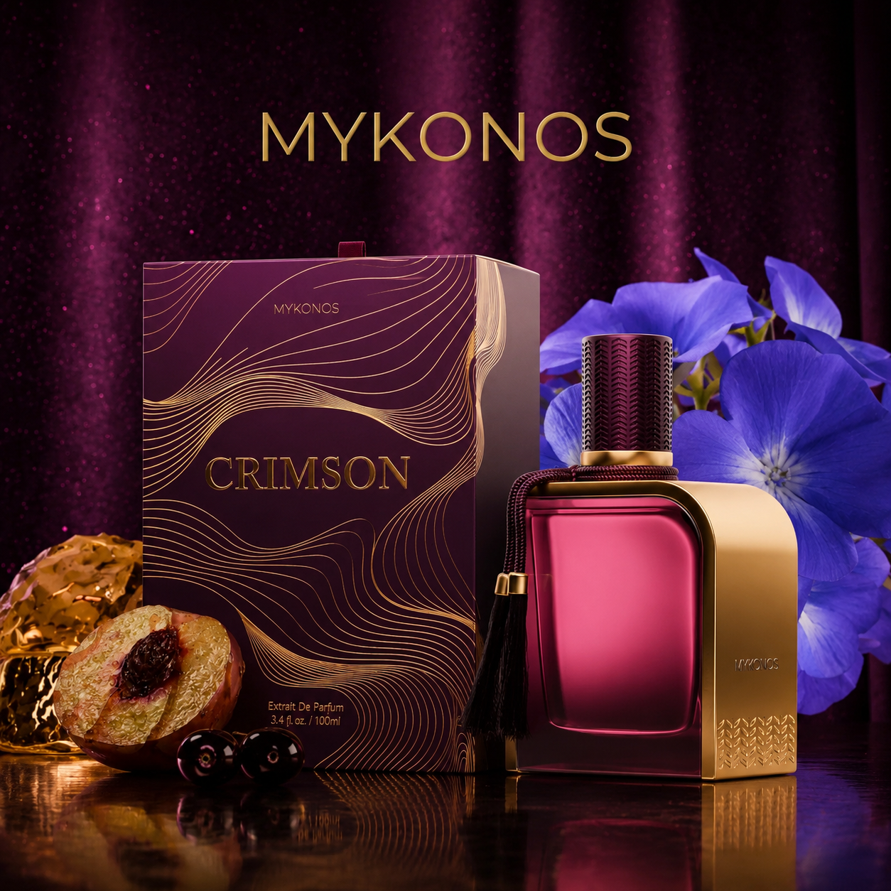 Mykonos - Crimson Extrait de Parfum 100ml