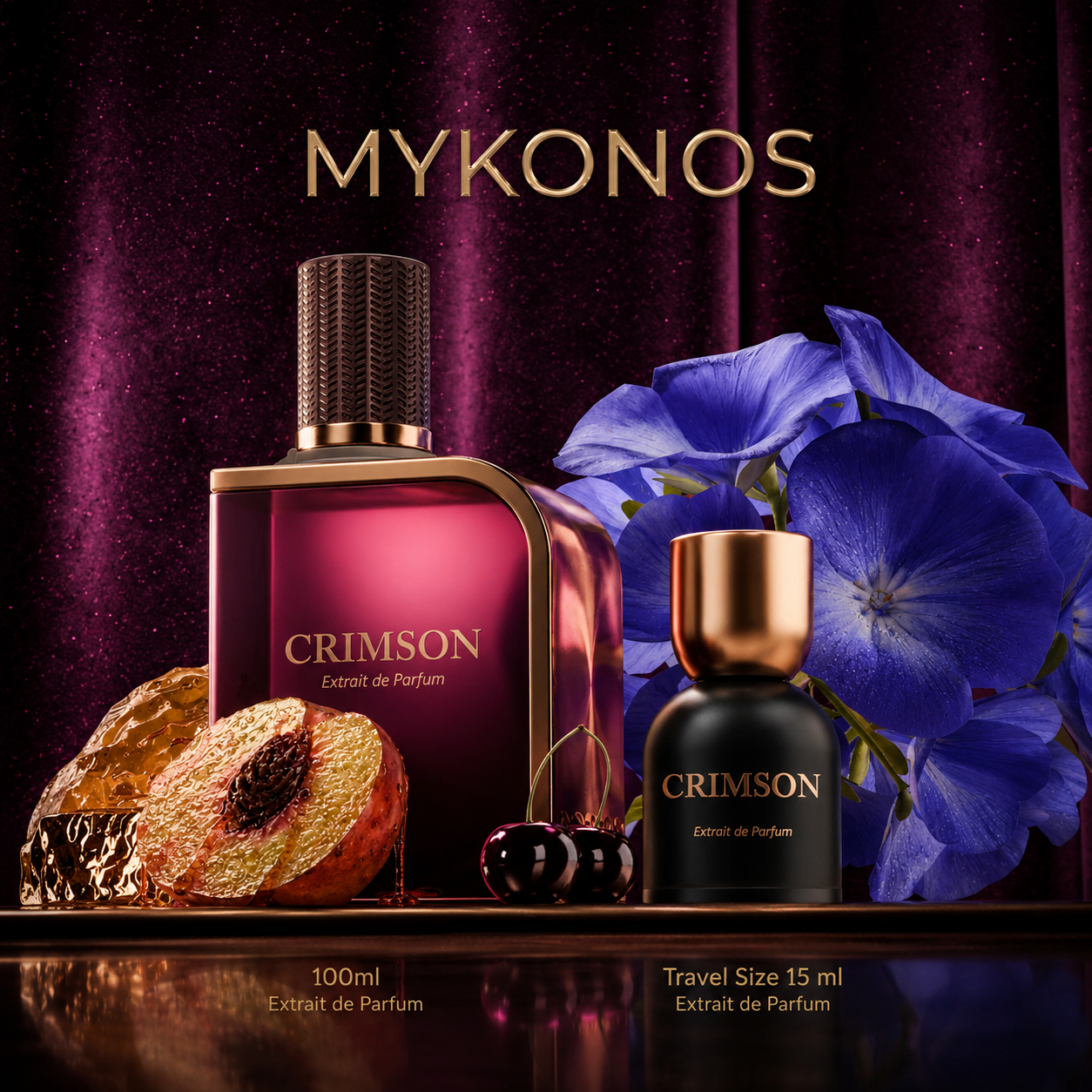 Mykonos - Crimson Extrait de Parfum 15ml & 100ml