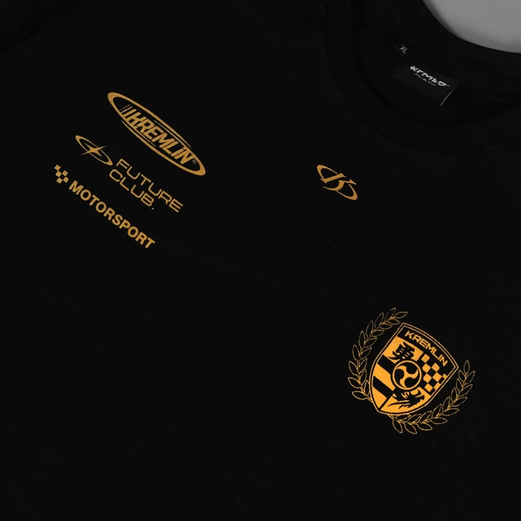 Kremlin T-shirt Regular Kaos Graphic Racing Gold - Rushgold image 3