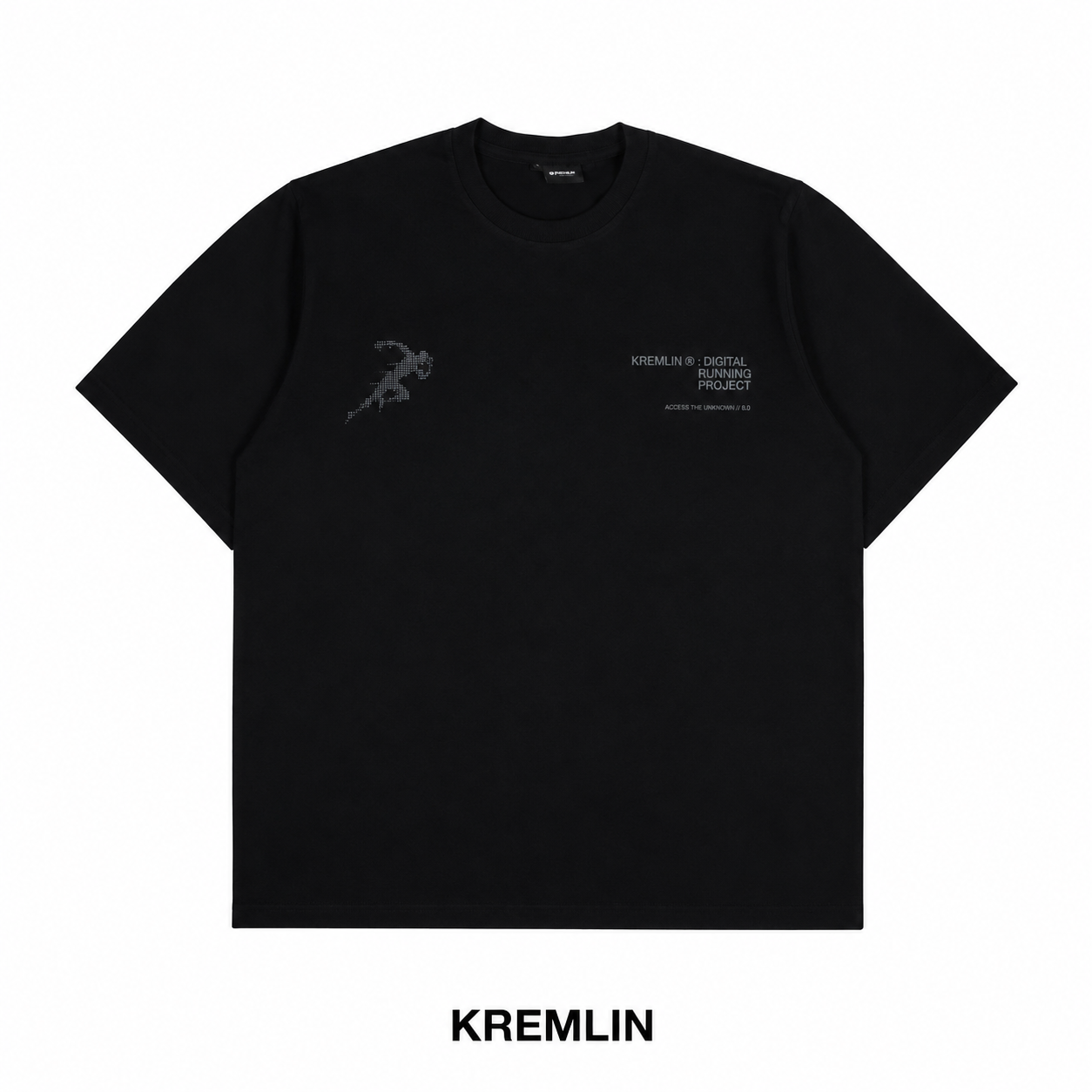 Kremlin T-shirt Regular Kaos Graphic Black - Digitrek