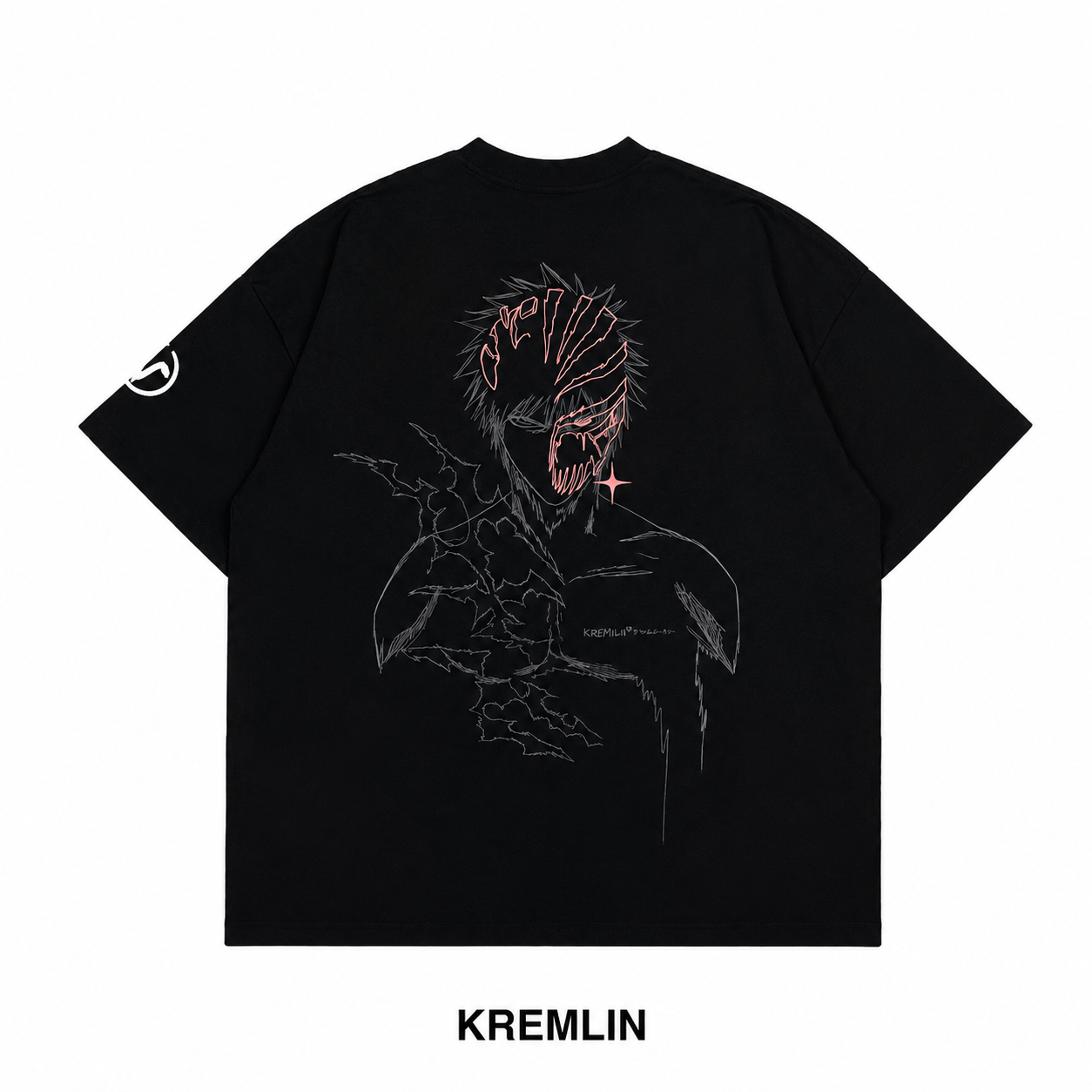 KREMLIN T-Shirt Oversized Puff Relaxed Fit Black - Hollow image 2