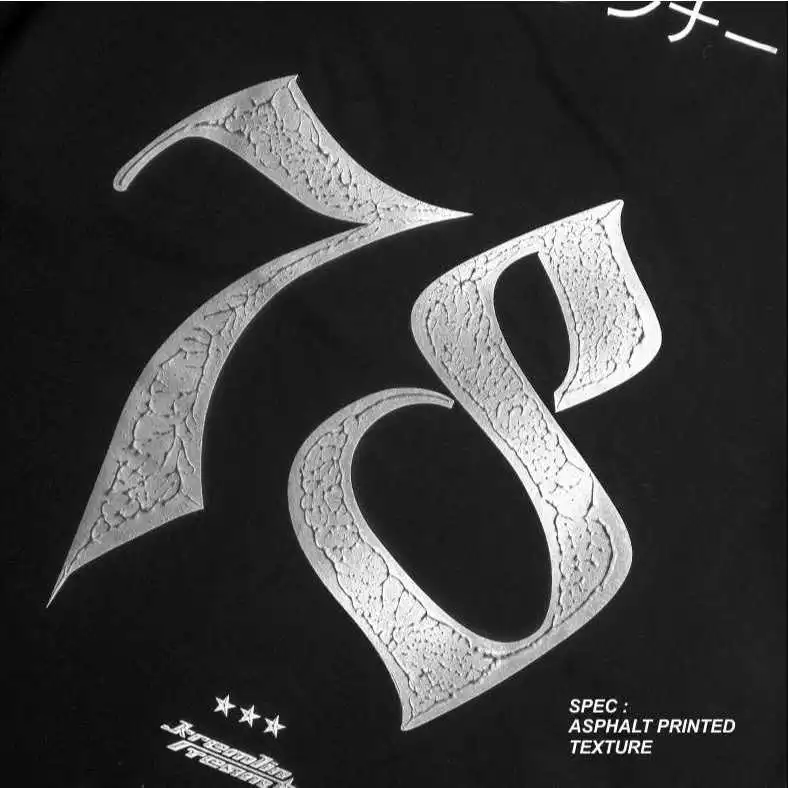 KREMLIN T-Shirt Oversized Relaxed Fit Black 3D Printed - Blazerunner image 4