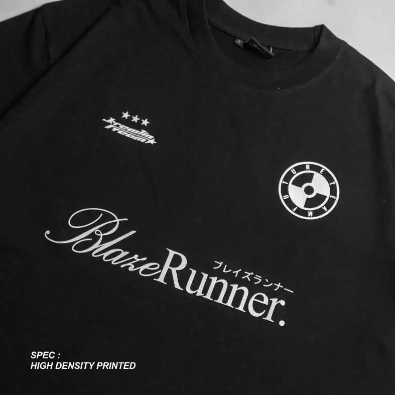 KREMLIN T-Shirt Oversized Relaxed Fit Black 3D Printed - Blazerunner image 3