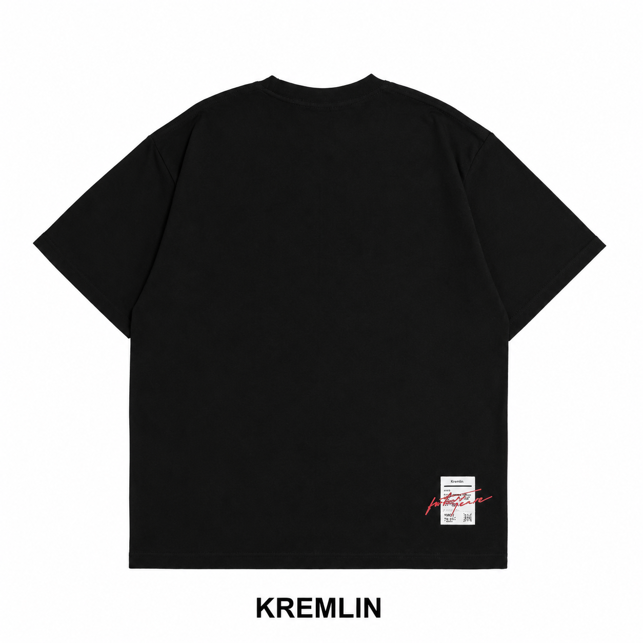 KREMLIN T-Shirt Oversized Relaxed Fit Black HD - Meltdown image 2