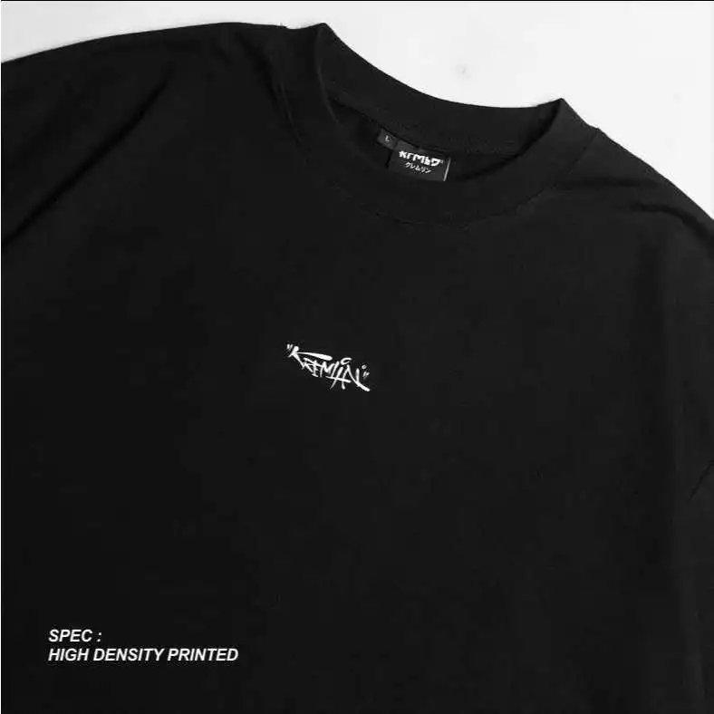 KREMLIN T-Shirt Oversized Relaxed Fit Black Puff - Groove image 3