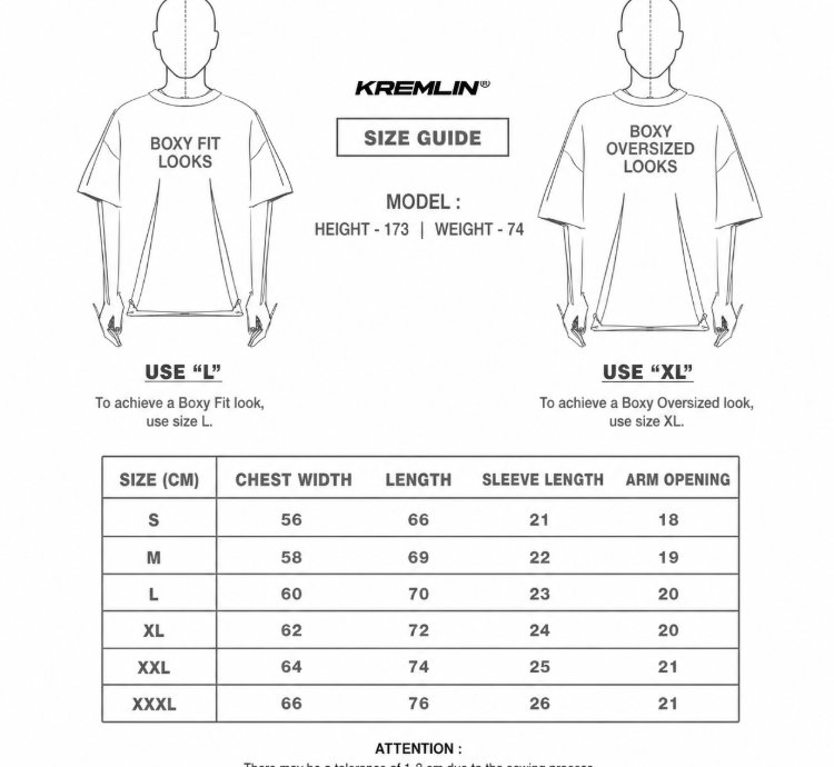 KREMLIN T-Shirt BOXY OS Fit Glow in the Dark Black - RISE image 5