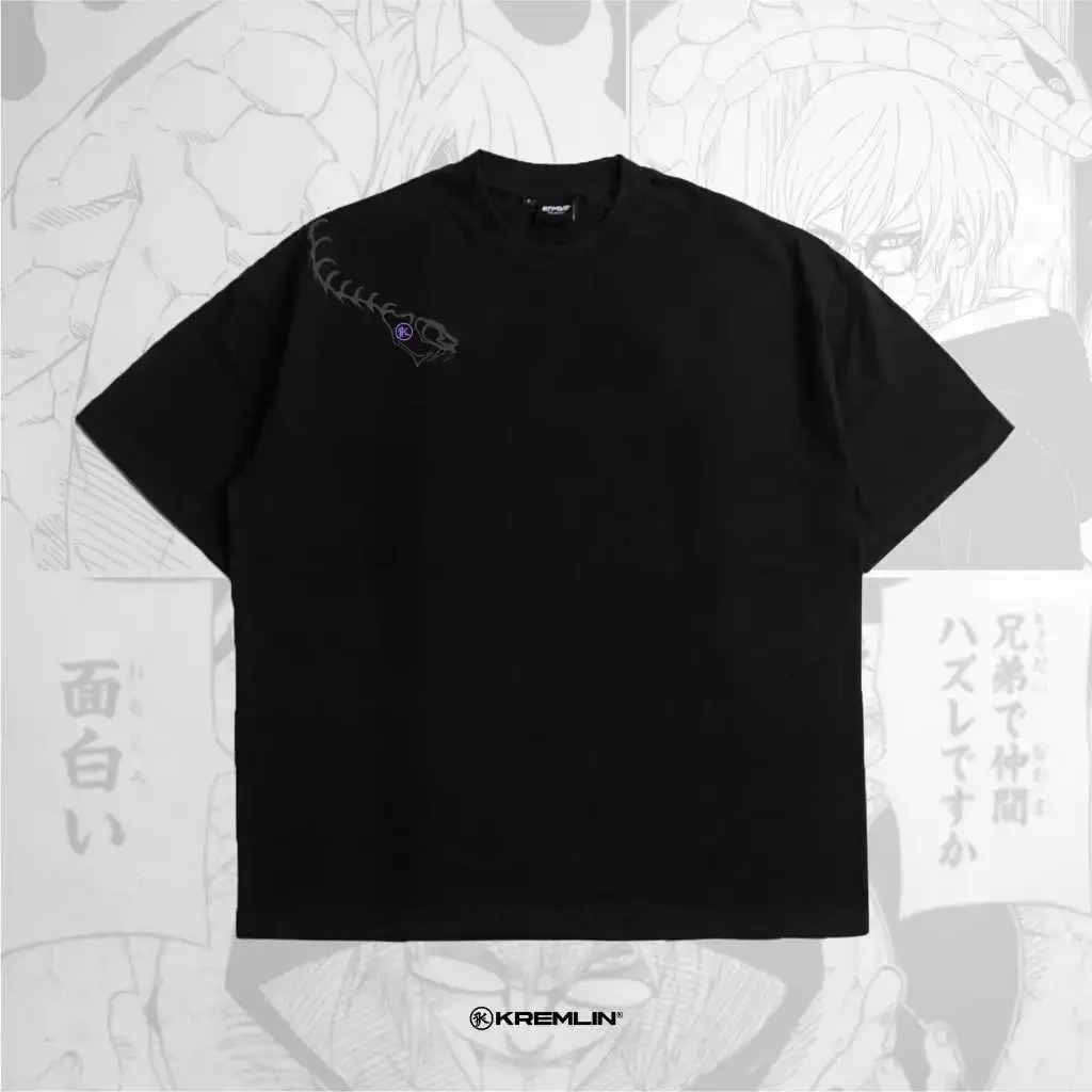 KREMLIN T-Shirt Oversized Fit Black - Anime xpremiental - Kabuto image 2