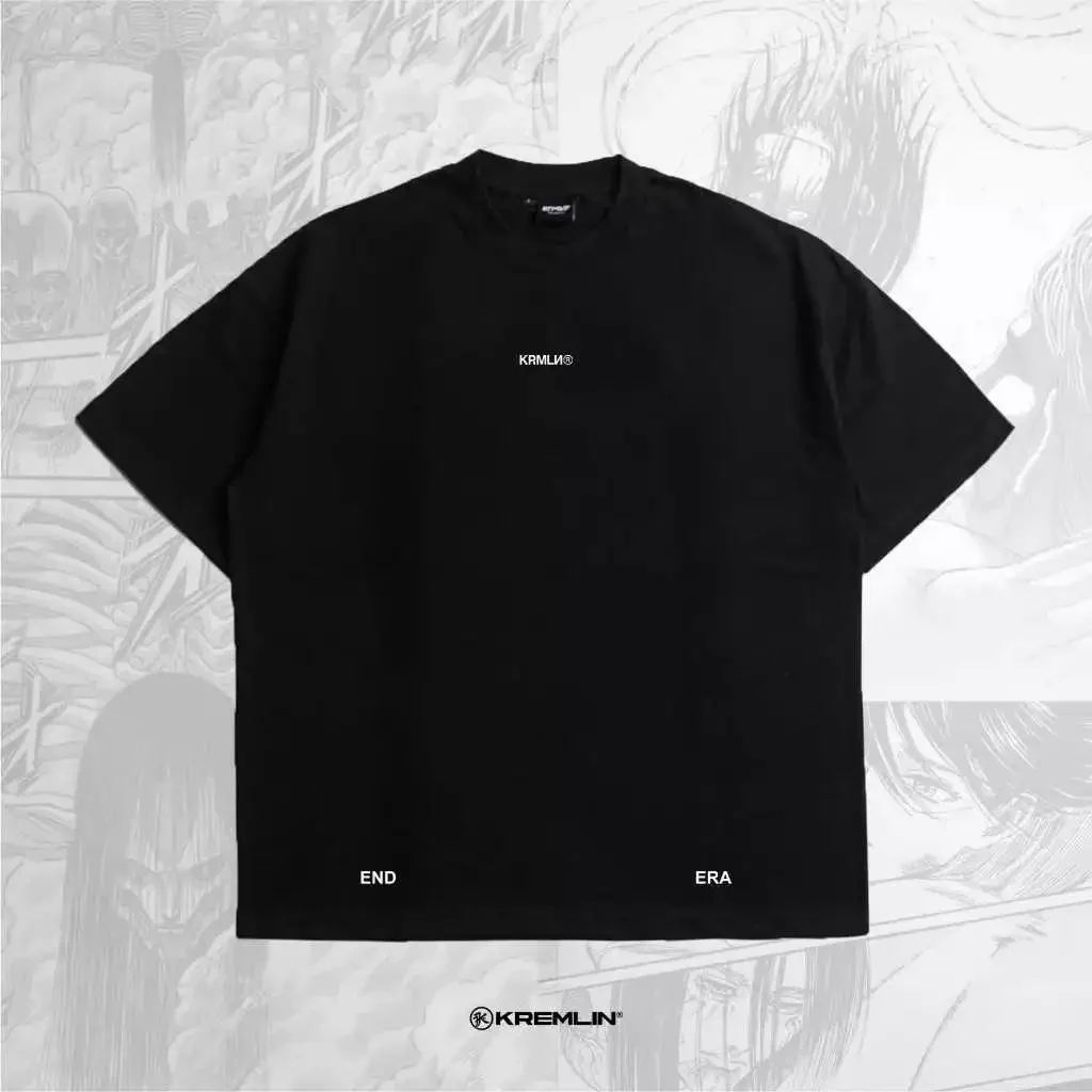 KREMLIN T-Shirt Oversized Fit Black - Anime xpremiental - Rumbling image 2
