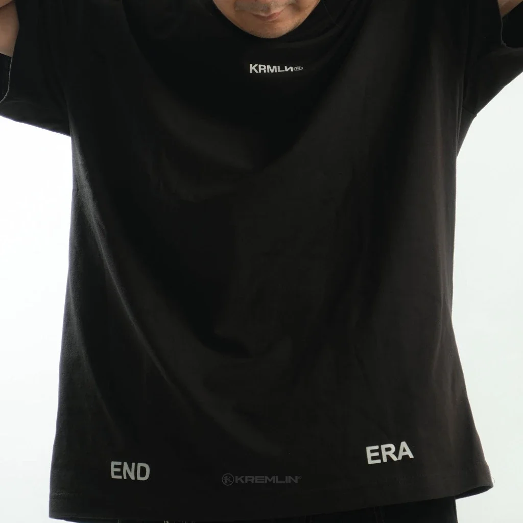KREMLIN T-Shirt Oversized Fit Black - Anime xpremiental - Rumbling image 3
