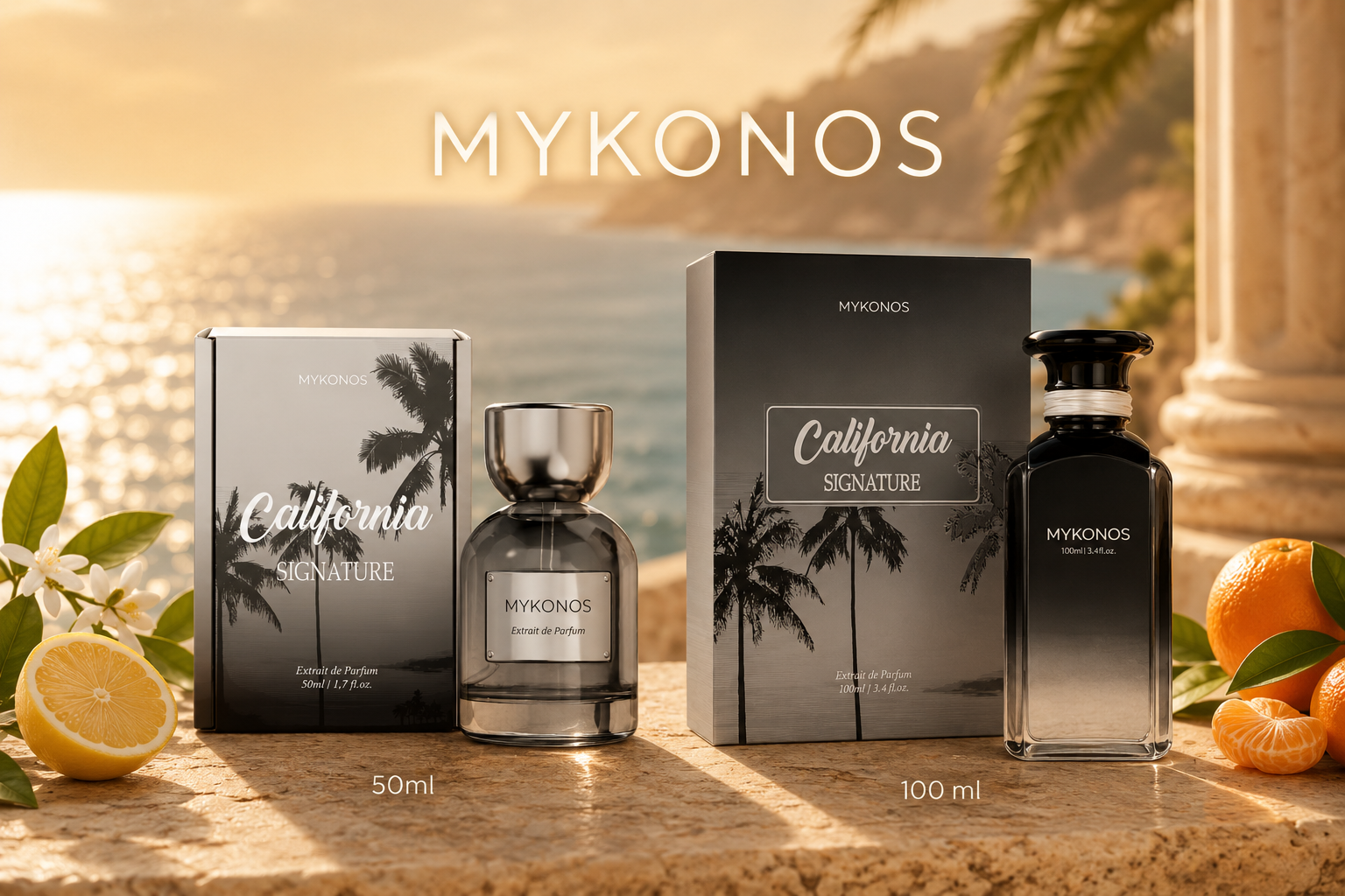 Mykonos - California Extrait de Parfum 50ml & 100ml