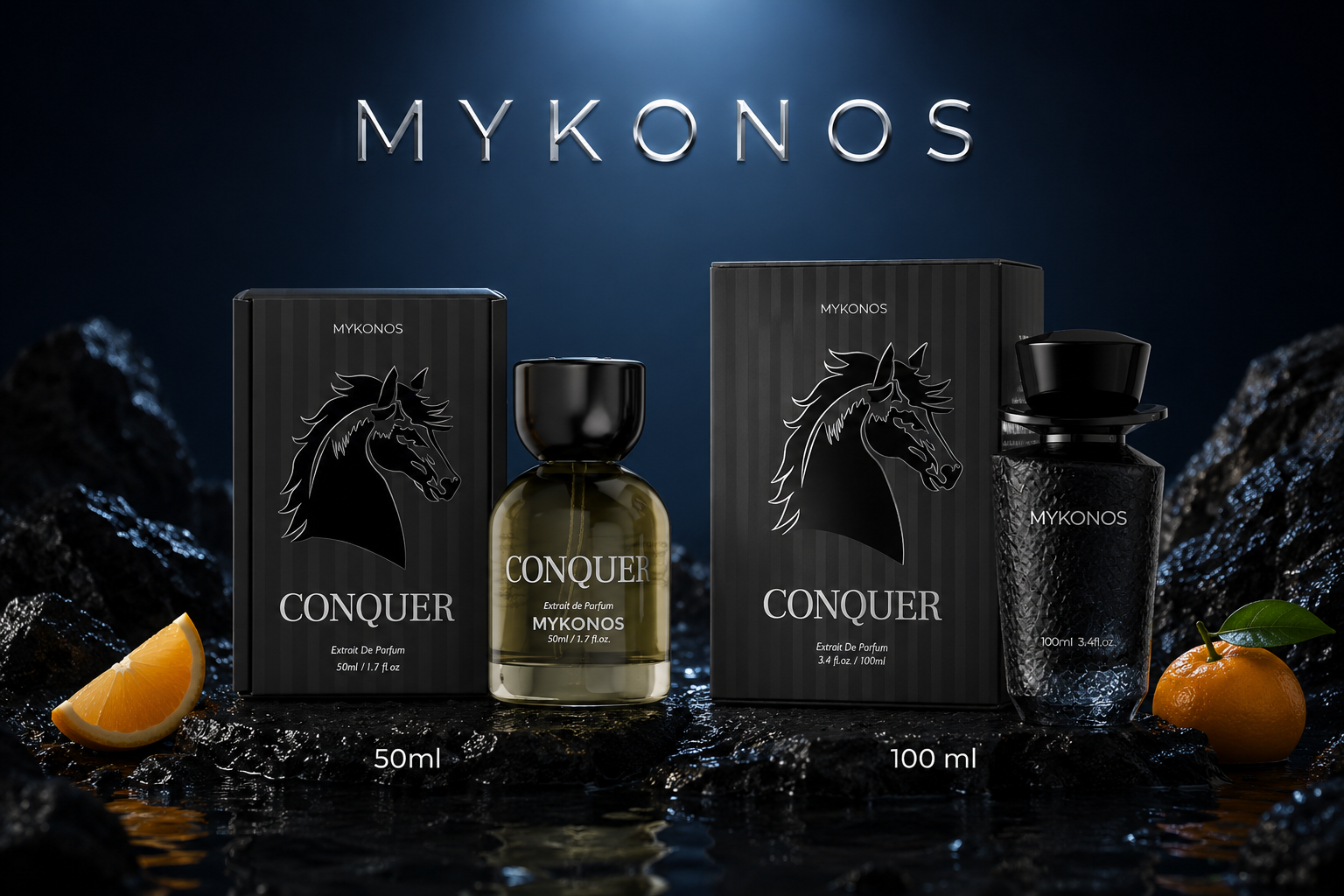 Mykonos - Conquer Extrait de Parfum 50ml & 100ml