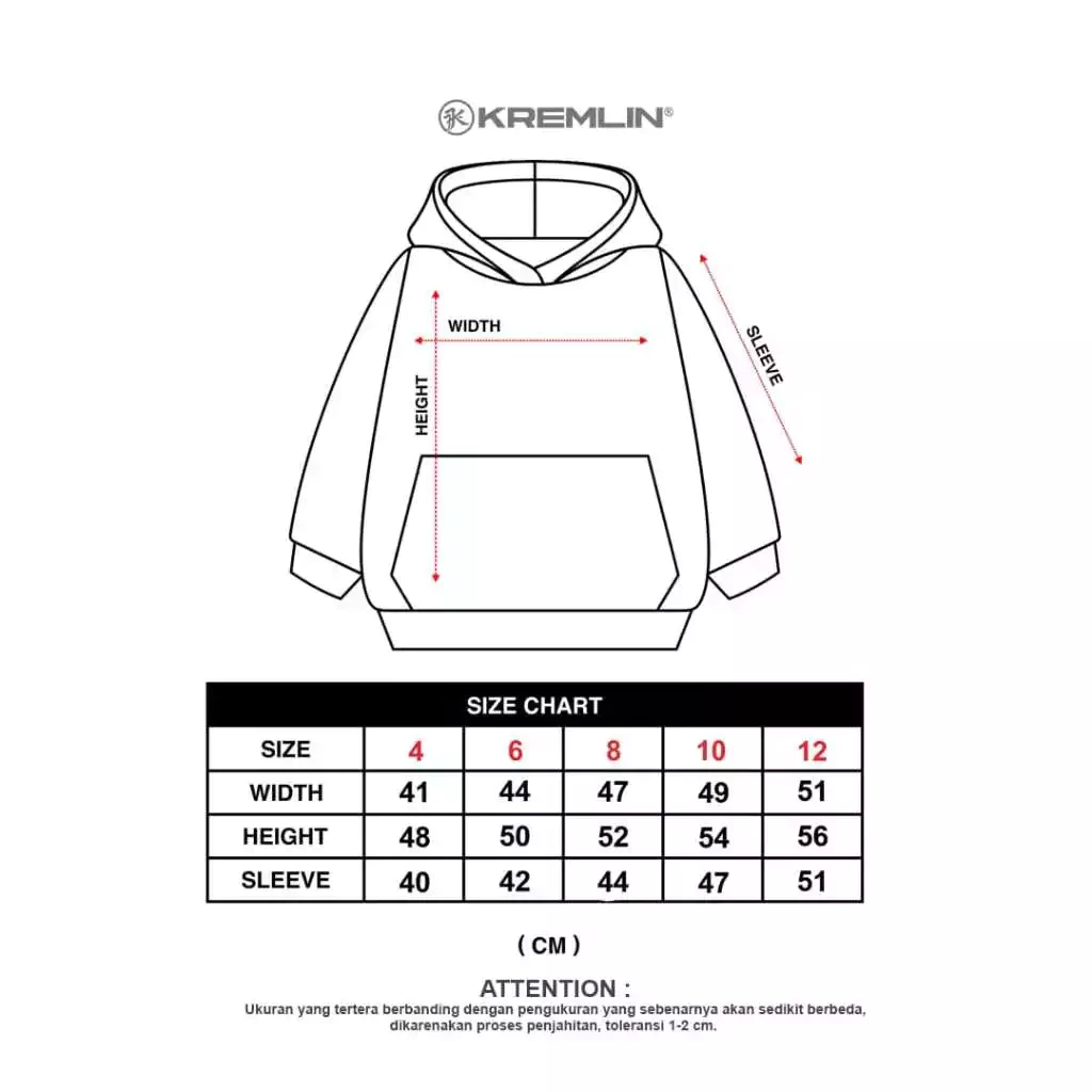 KREMLIN Kids Zip Hoodie - OUTRO image 3