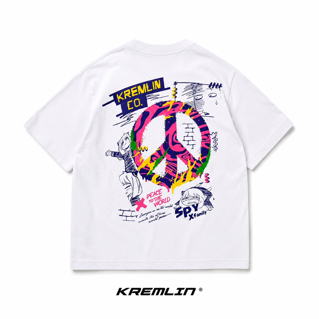 Kremlin Kids T-Shirt Anime Manga Series - ANYA image 2