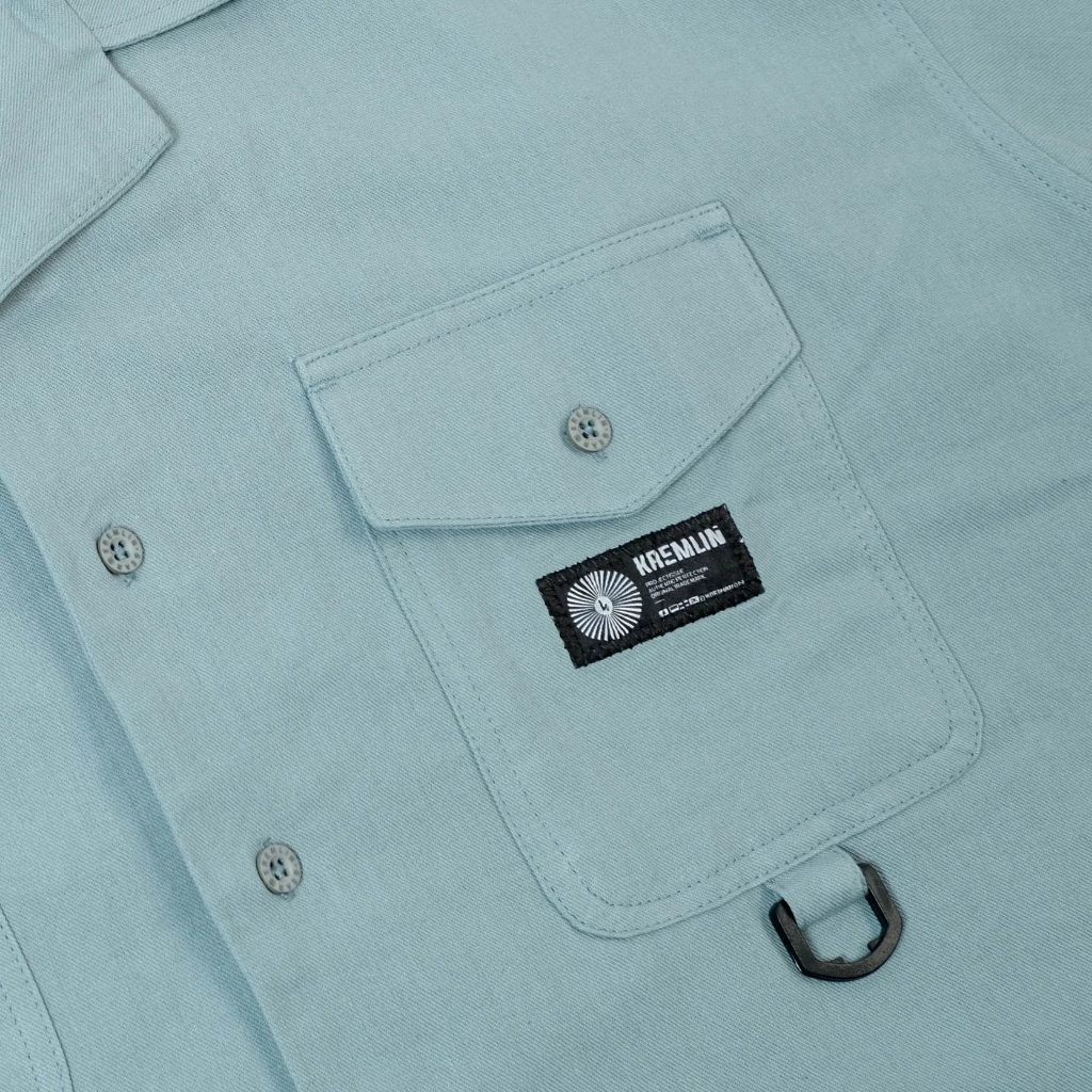 KREMLIN Short Sleeve Shirt Oversized - Nour | Sage image 3