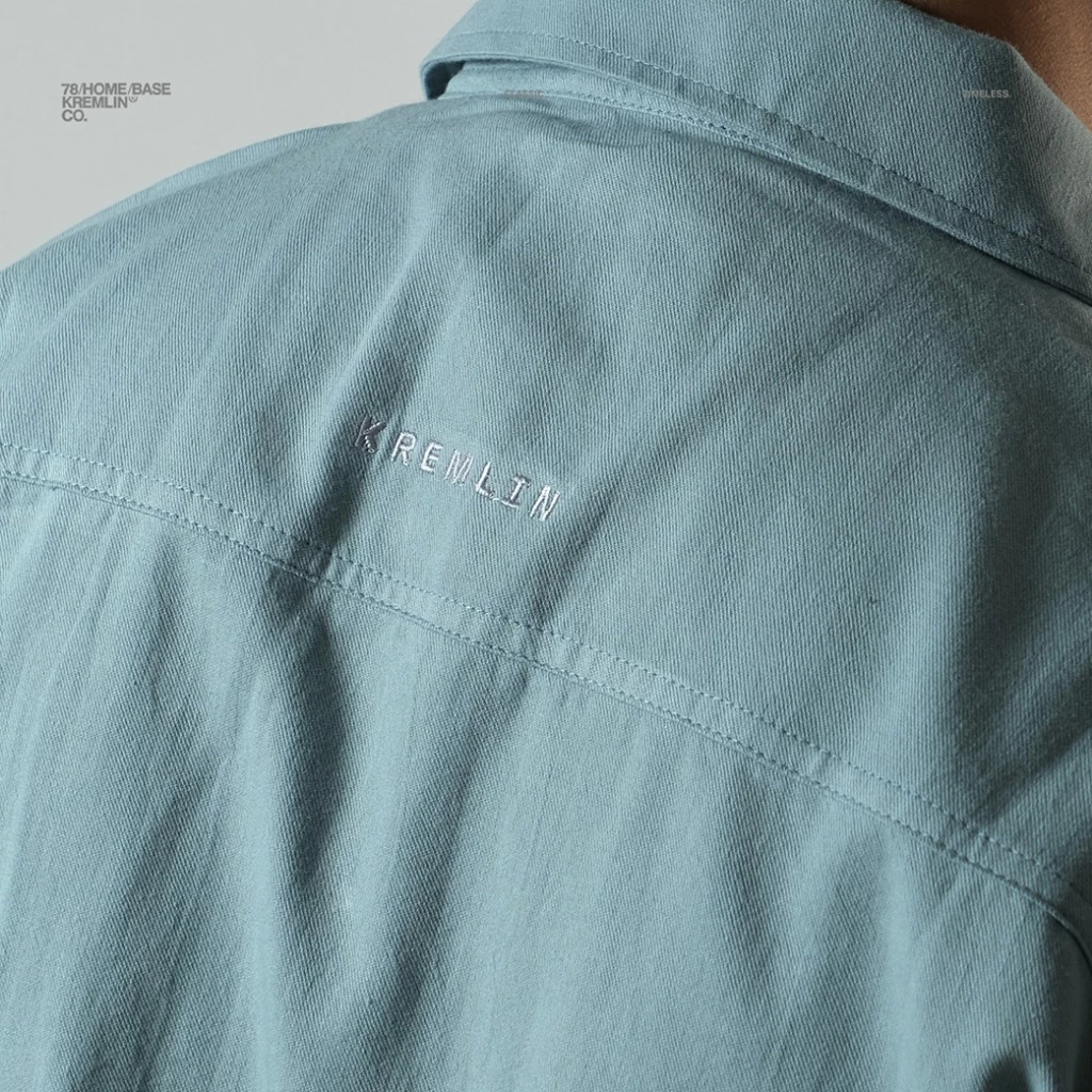 KREMLIN Short Sleeve Shirt Oversized - Nour | Sage image 5
