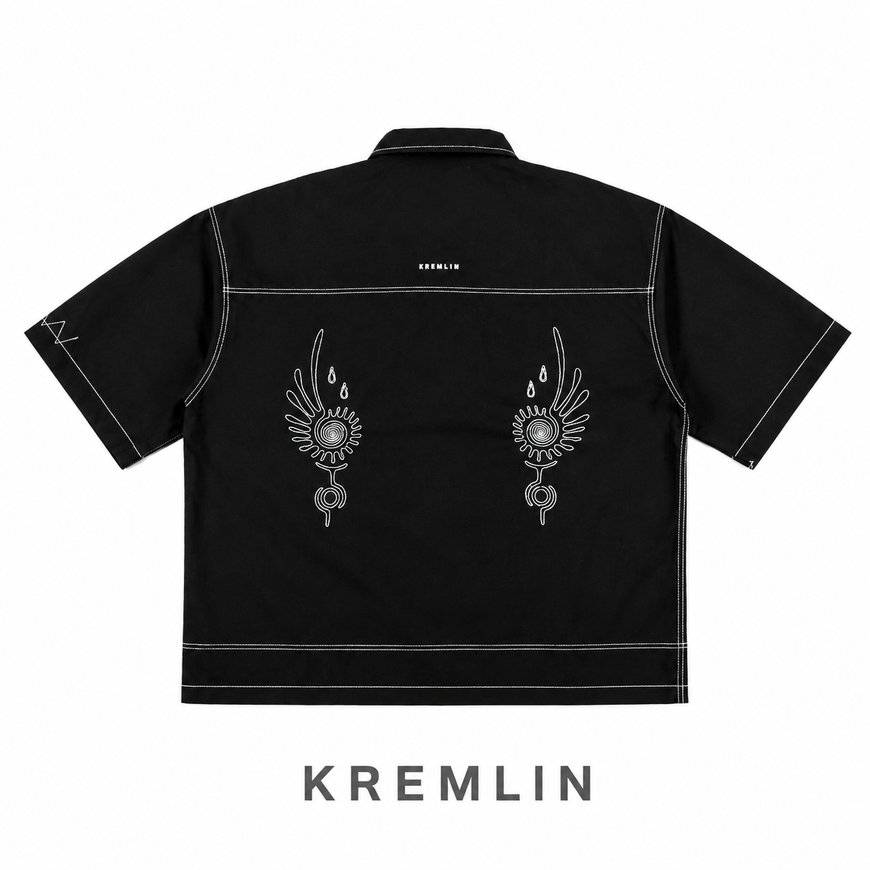 KREMLIN Short Sleeve Boxy Fit Shirt - SHIRA image 2