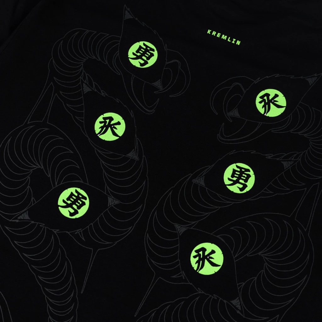 Kremlin Regular Fit Anime Graphic Glow-in-the-Dark T-Shirt - Redemption image 2